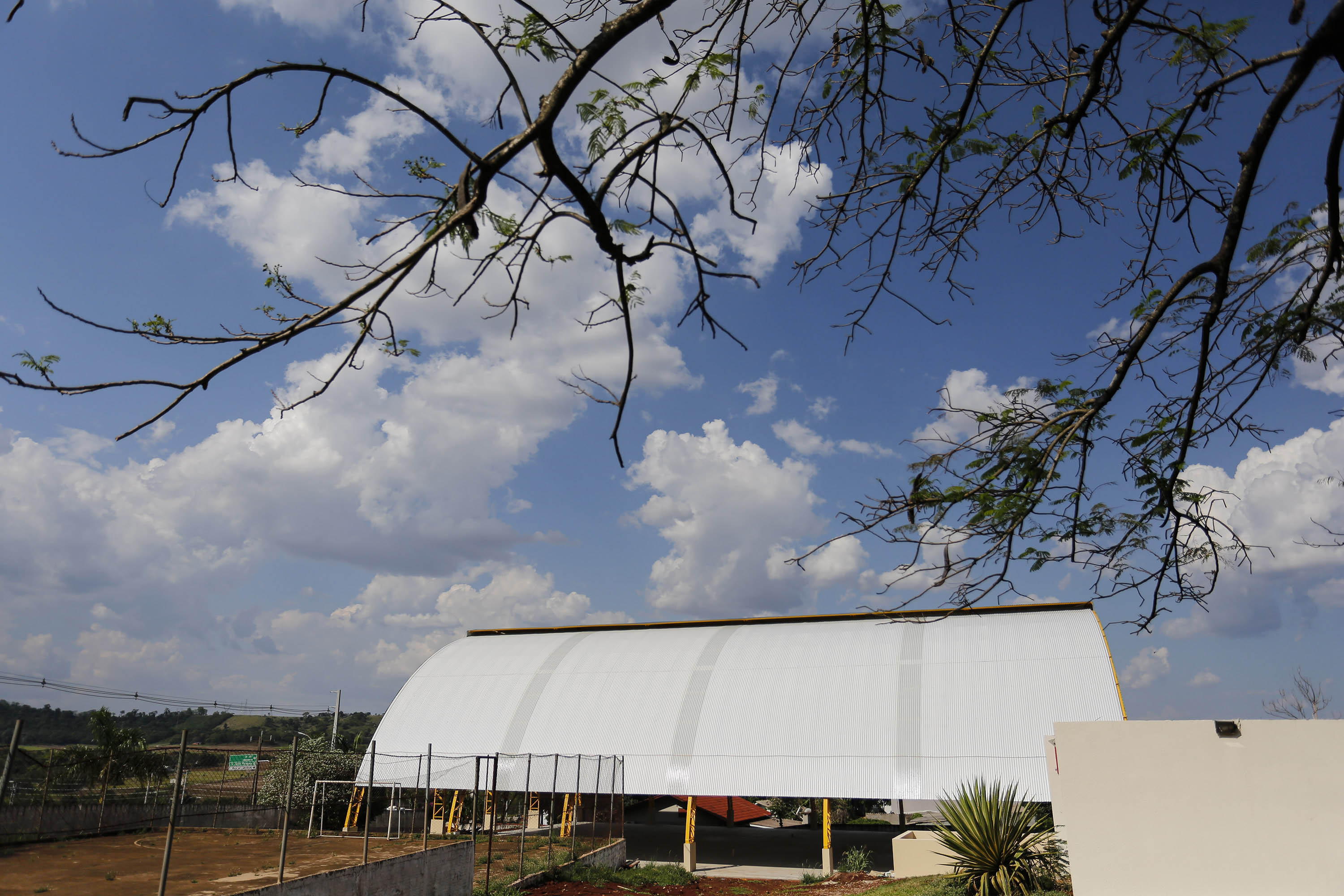 São Miguel do Iguaçu - 21-10-2020 - Ginasio do Colegio Estadual Campo Castelo Branco - Foto : Jonathan Campos / AEN