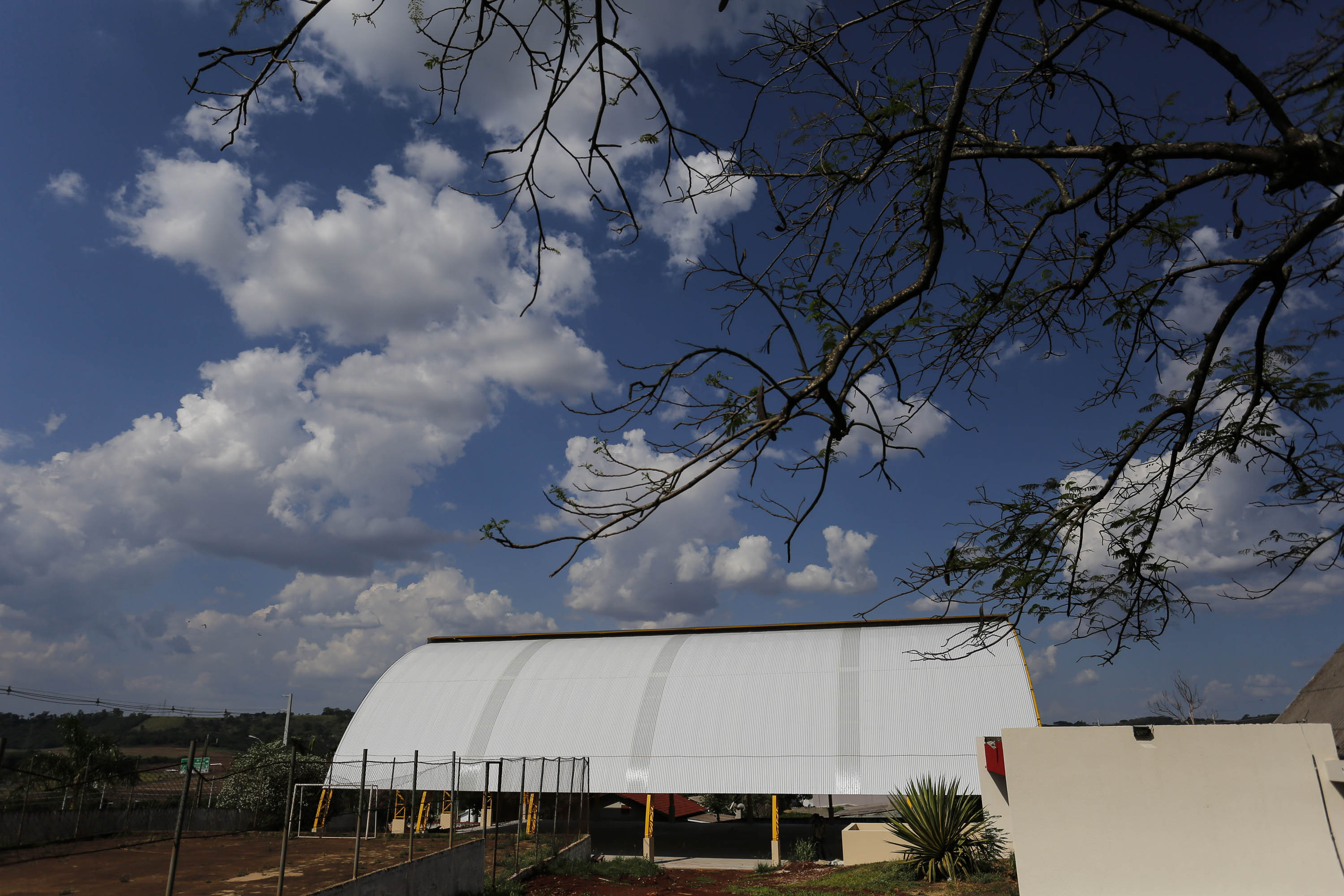 São Miguel do Iguaçu - 21-10-2020 - Ginasio do Colegio Estadual Campo Castelo Branco - Foto : Jonathan Campos / AEN