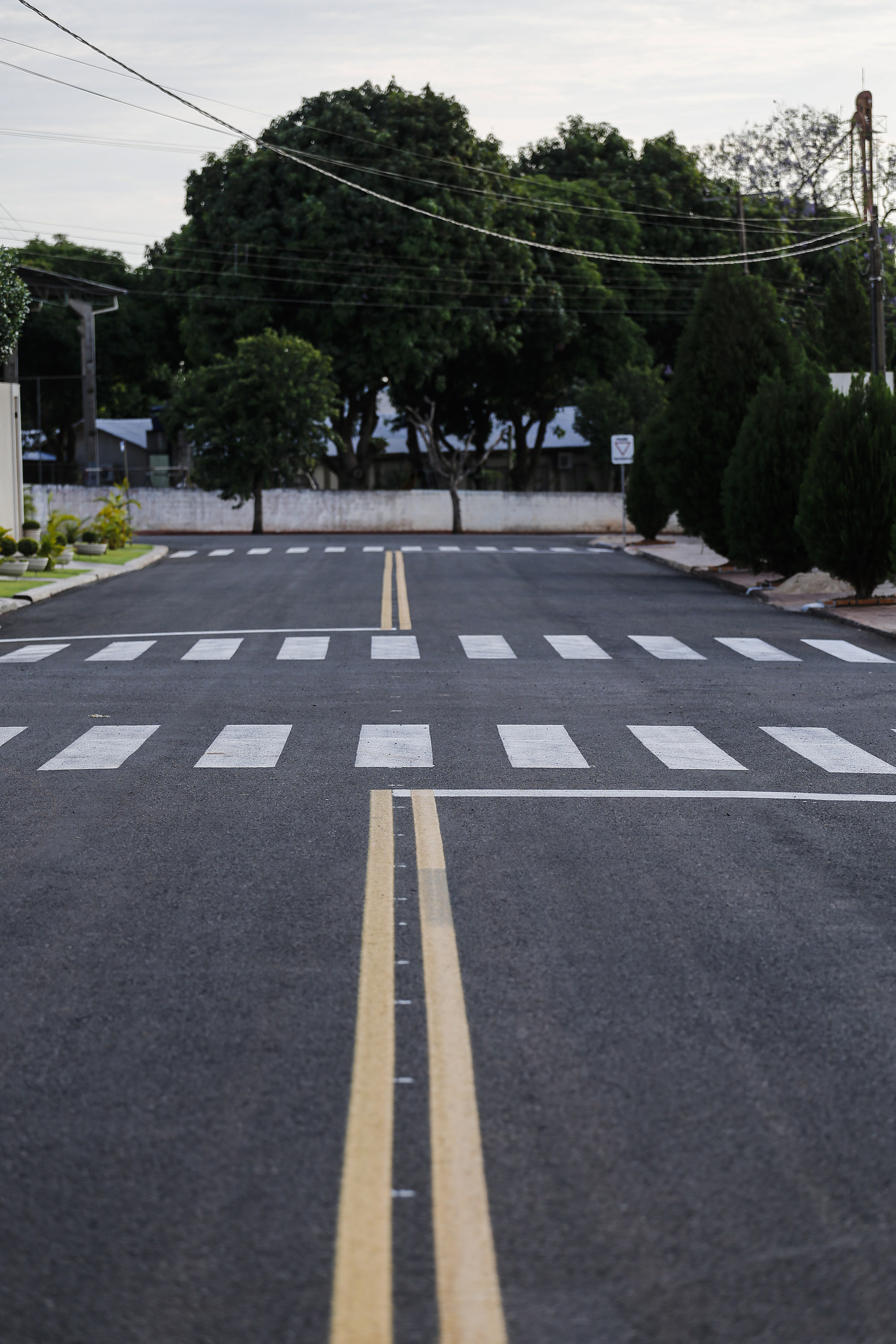 Missal - 21-10-2020 - Pavimentação asfaltica no distrito de Dom Armando em Missal- Foto : Jonathan Campos / AEN