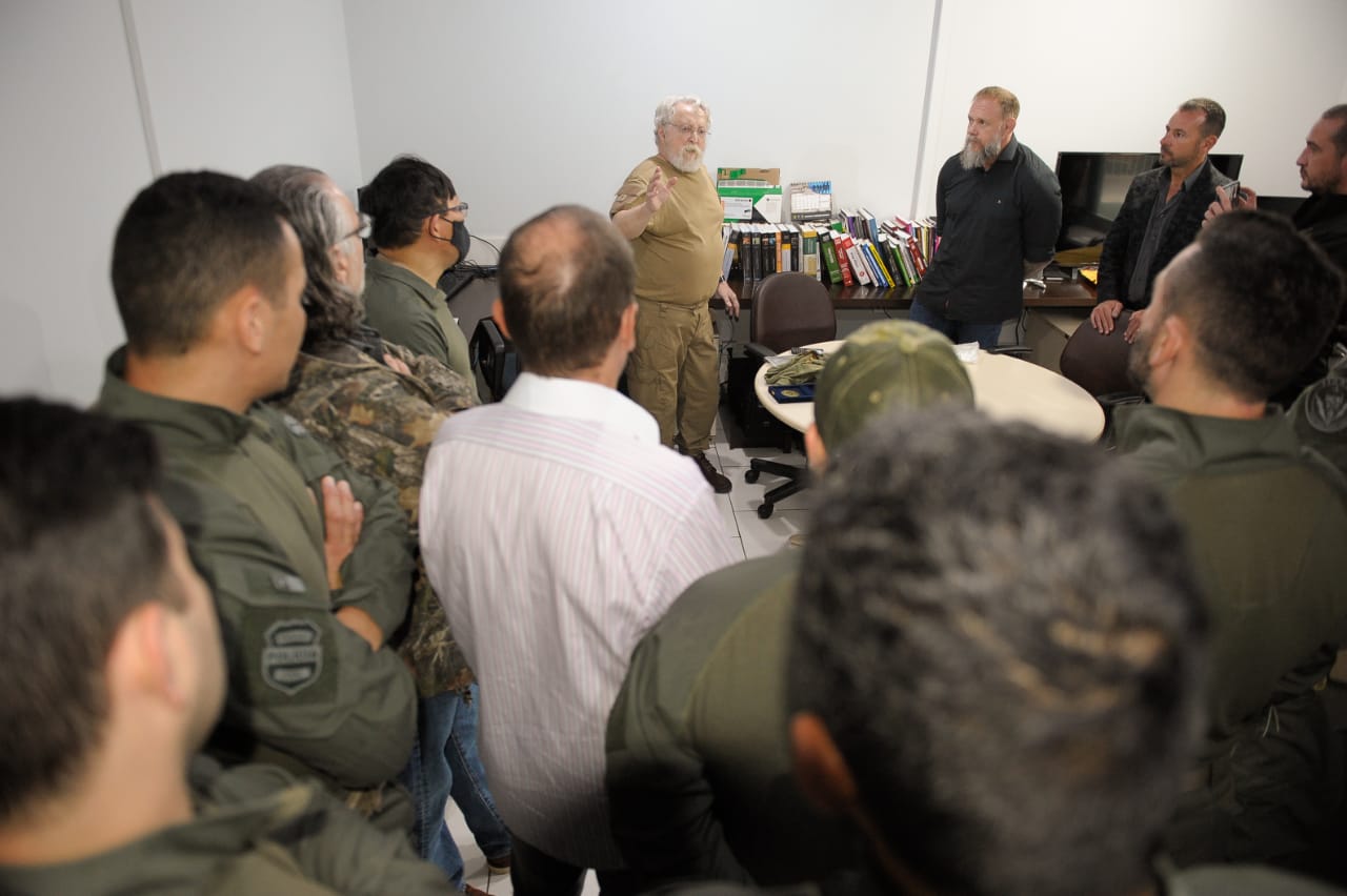 Adauto Abreu de Oliveira, idealizador e fundador do Tático Integrado de Grupos de Repressão Especial (Tigre), fundou a unidade de elite há 30 anos.
Foto: PCPR