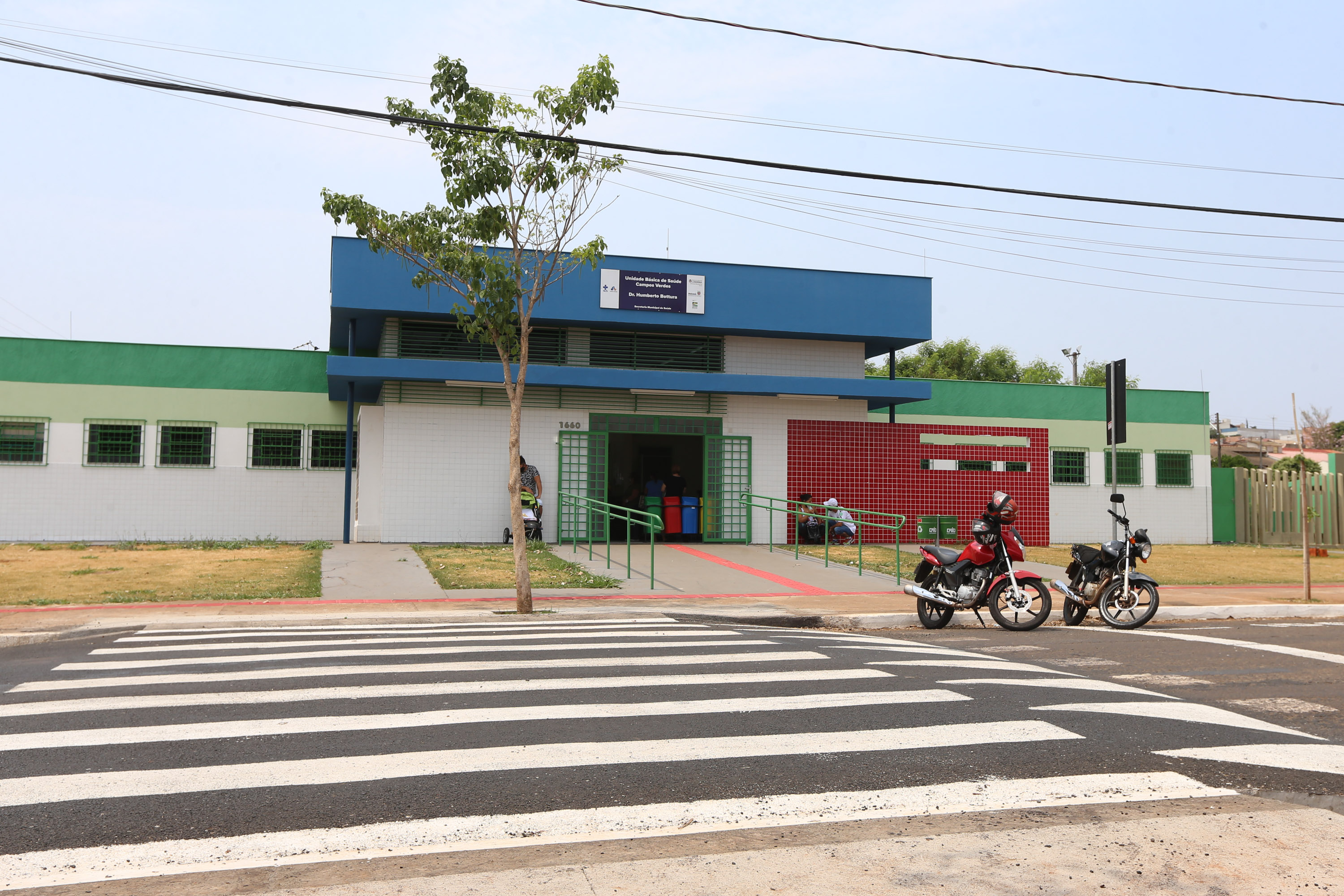 A obra de reforma da Unidade Básica de Saúde (UBS) do Campos Verdes em Londrina. Na foto, Secretário municipal de saúde, Felippe Machado14/10/2020 - Foto: Geraldo  Bubniak/AEN