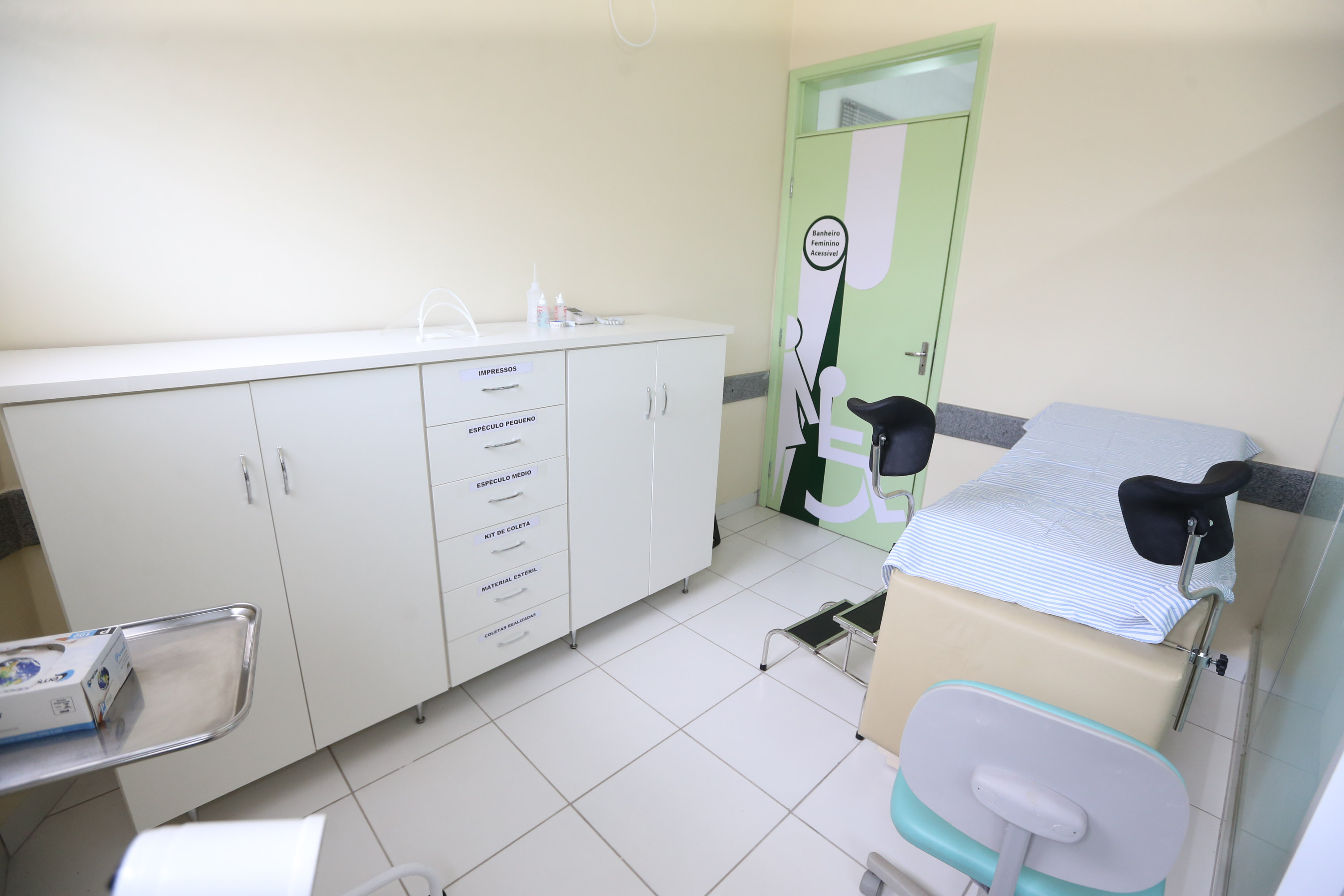 A obra de reforma da Unidade Básica de Saúde (UBS) do Campos Verdes em Londrina. Na foto, Secretário municipal de saúde, Felippe Machado14/10/2020 - Foto: Geraldo  Bubniak/AEN