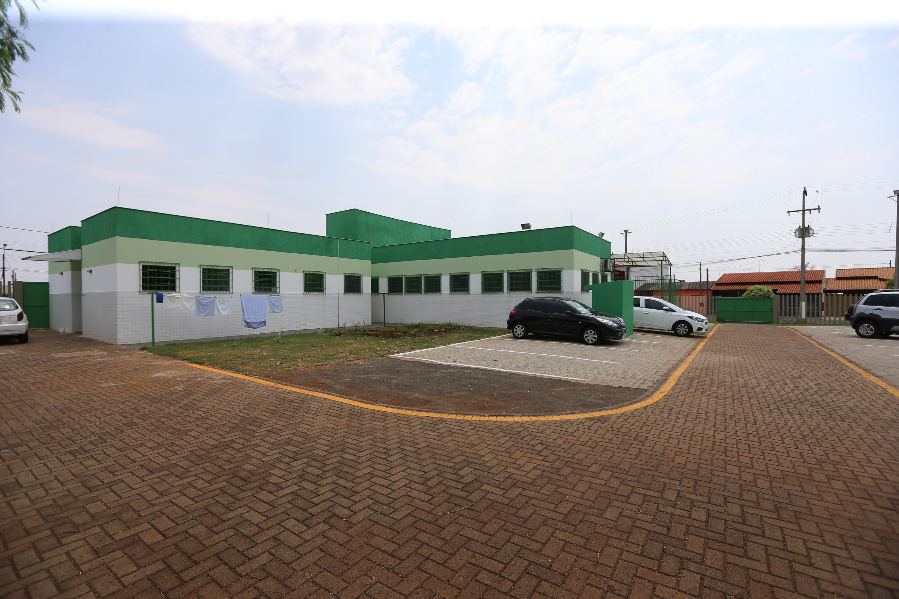 A obra de reforma da Unidade Básica de Saúde (UBS) do Campos Verdes em Londrina. Na foto, Secretário municipal de saúde, Felippe Machado14/10/2020 - Foto: Geraldo  Bubniak/AEN