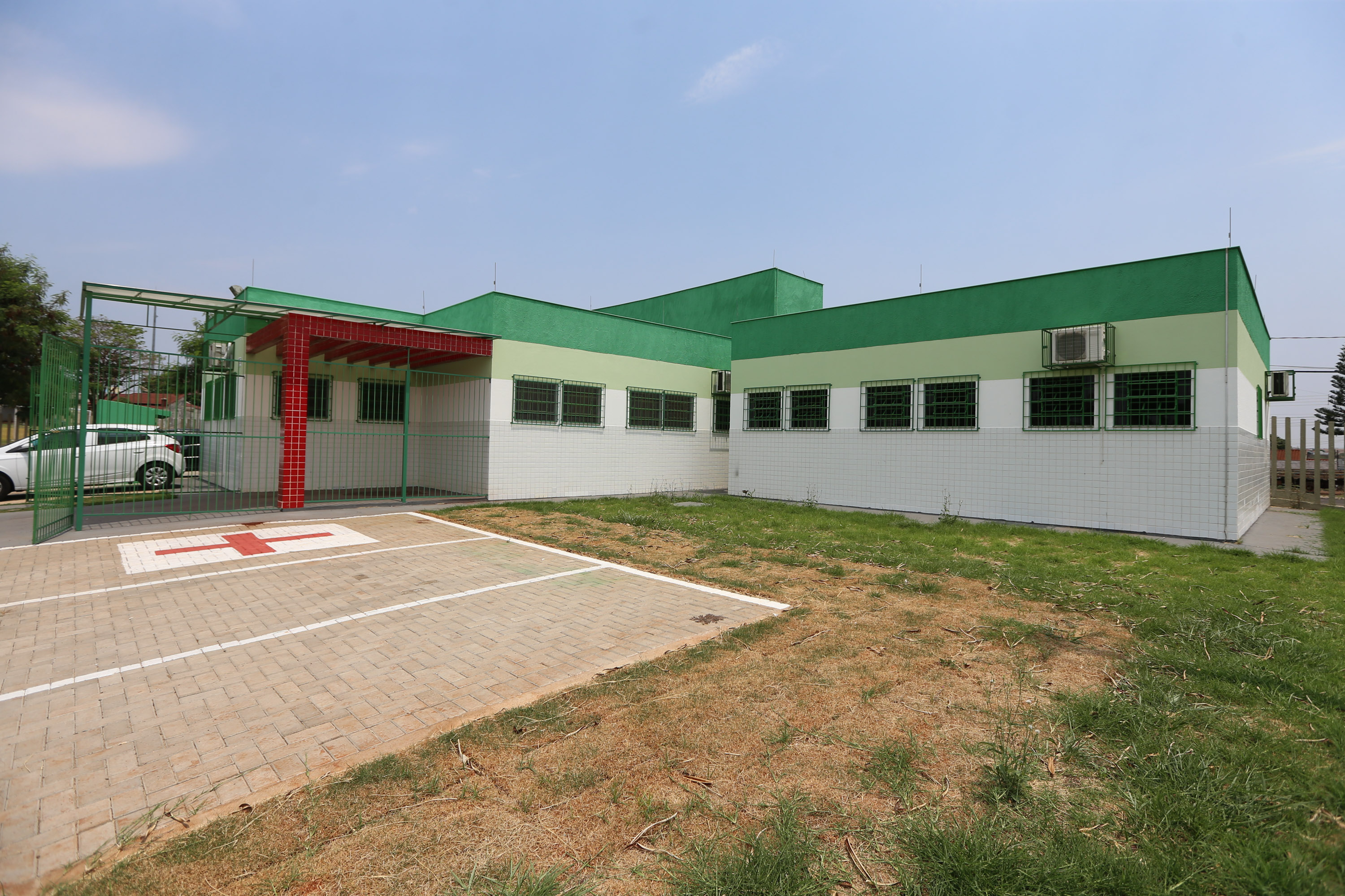 A obra de reforma da Unidade Básica de Saúde (UBS) do Campos Verdes em Londrina. Na foto, Secretário municipal de saúde, Felippe Machado14/10/2020 - Foto: Geraldo  Bubniak/AEN