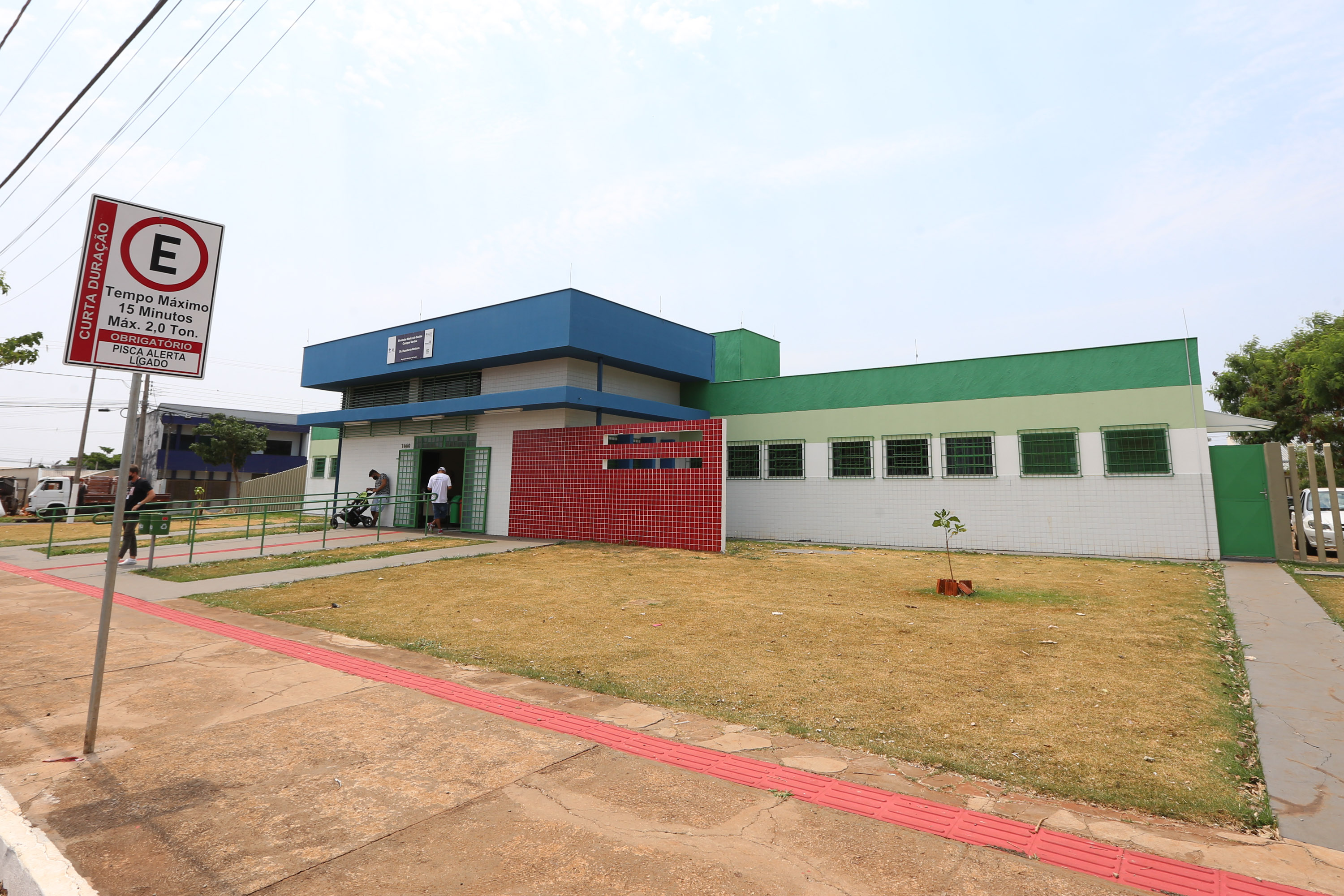 A obra de reforma da Unidade Básica de Saúde (UBS) do Campos Verdes em Londrina. Na foto, Secretário municipal de saúde, Felippe Machado14/10/2020 - Foto: Geraldo  Bubniak/AEN