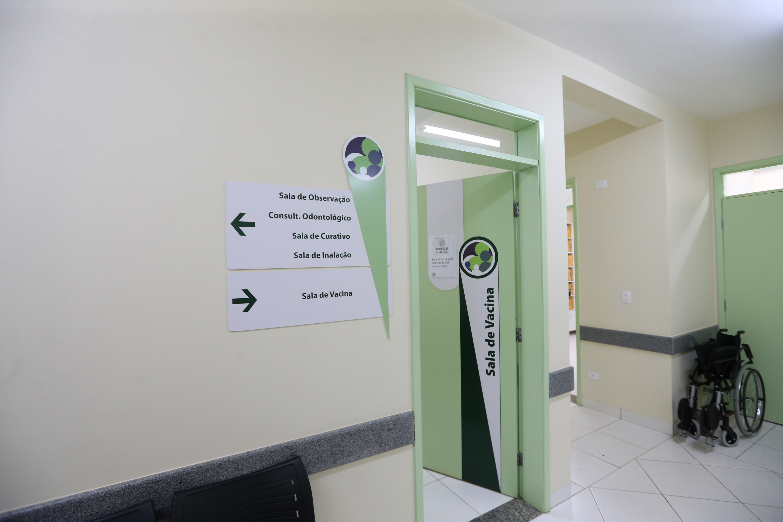 A obra de reforma da Unidade Básica de Saúde (UBS) do Campos Verdes em Londrina. Na foto, Secretário municipal de saúde, Felippe Machado14/10/2020 - Foto: Geraldo  Bubniak/AEN