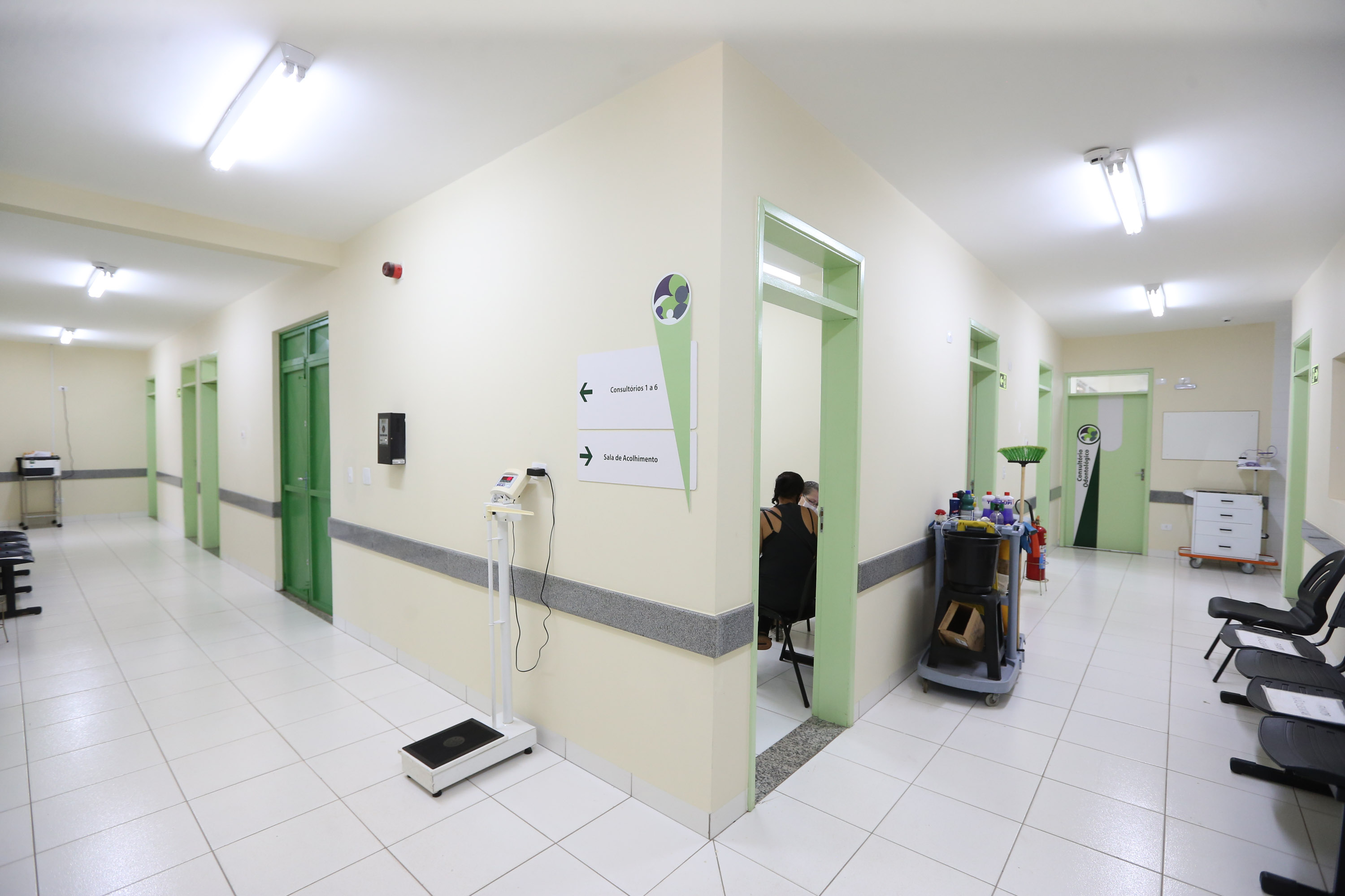 A obra de reforma da Unidade Básica de Saúde (UBS) do Campos Verdes em Londrina. Na foto, Secretário municipal de saúde, Felippe Machado14/10/2020 - Foto: Geraldo  Bubniak/AEN