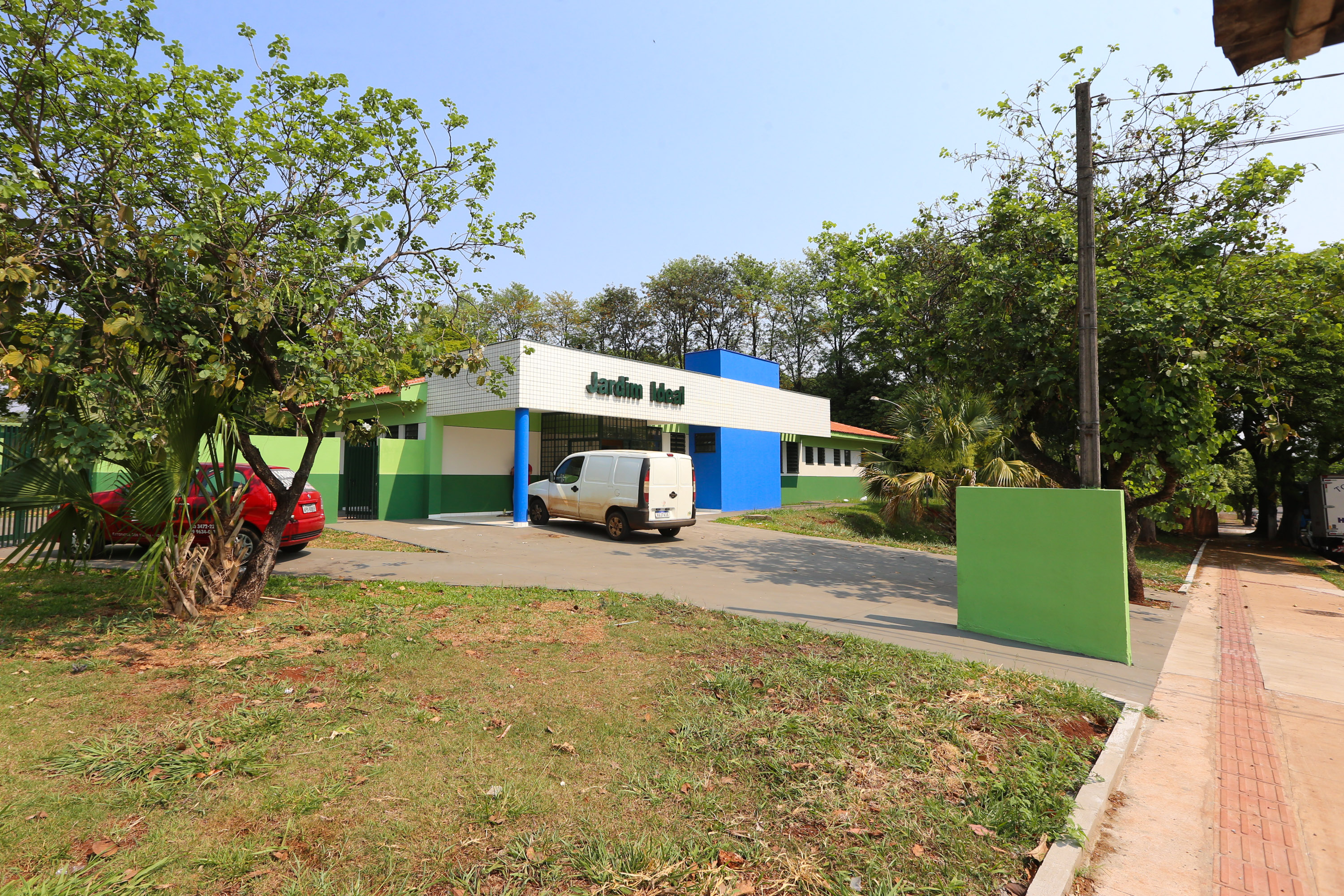 A obra de reforma da Unidade Básica de Saúde (UBS) do Jardim Ideal em Londrina. Na foto, Secretário municipal de saúde, Felippe Machado14/10/2020 - Foto: Geraldo  Bubniak/AEN