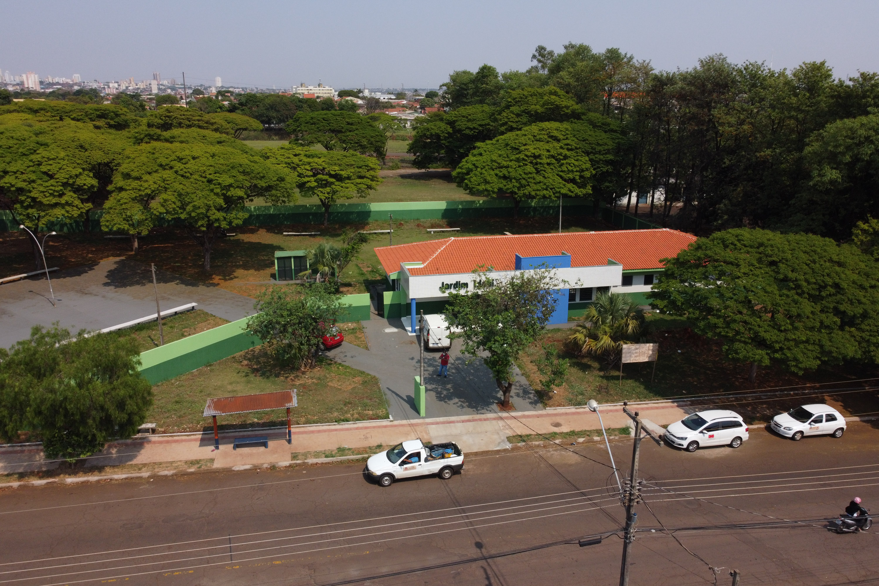 A obra de reforma da Unidade Básica de Saúde (UBS) do Jardim Ideal em Londrina. Na foto, Secretário municipal de saúde, Felippe Machado14/10/2020 - Foto: Geraldo  Bubniak/AEN