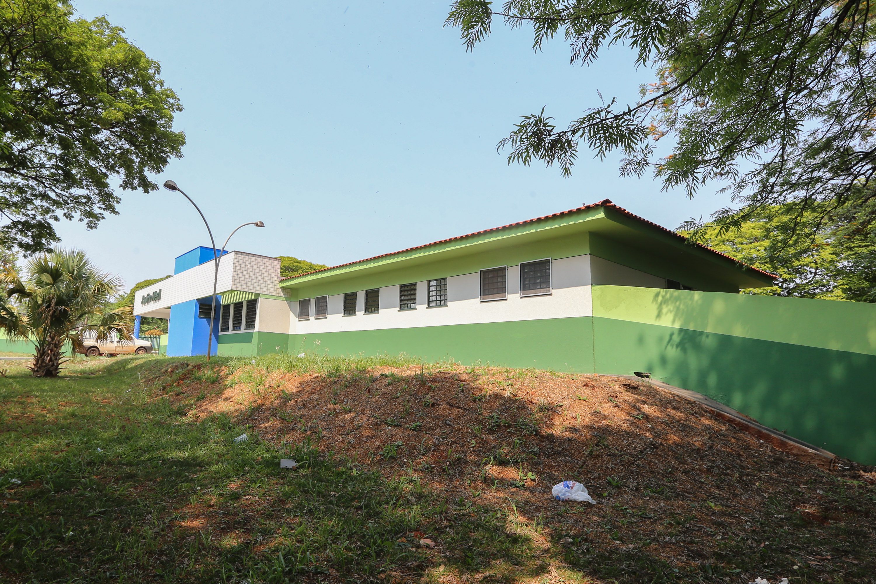 A obra de reforma da Unidade Básica de Saúde (UBS) do Jardim Ideal em Londrina. Na foto, Secretário municipal de saúde, Felippe Machado14/10/2020 - Foto: Geraldo  Bubniak/AEN