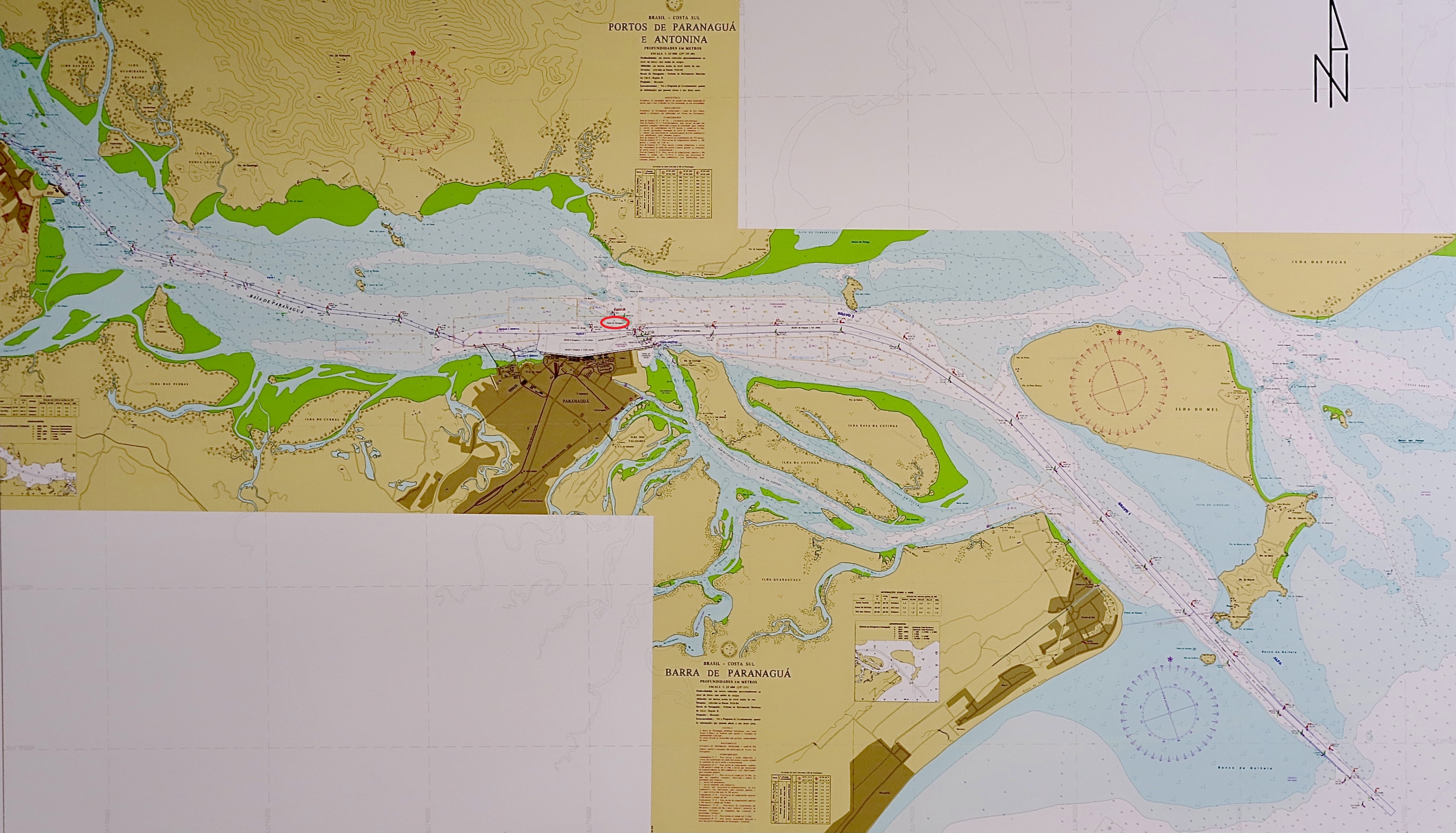 Portos do Paraná dá início ao projeto executivo para a obra de derrocagem.
Foto: Claudio Neves