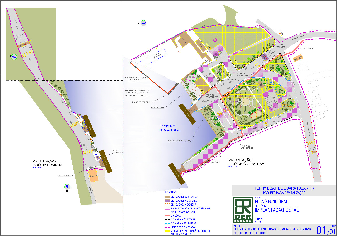 Duas empresas disputam a concessão do ferry-boat de Guaratuba
. Foto:DER