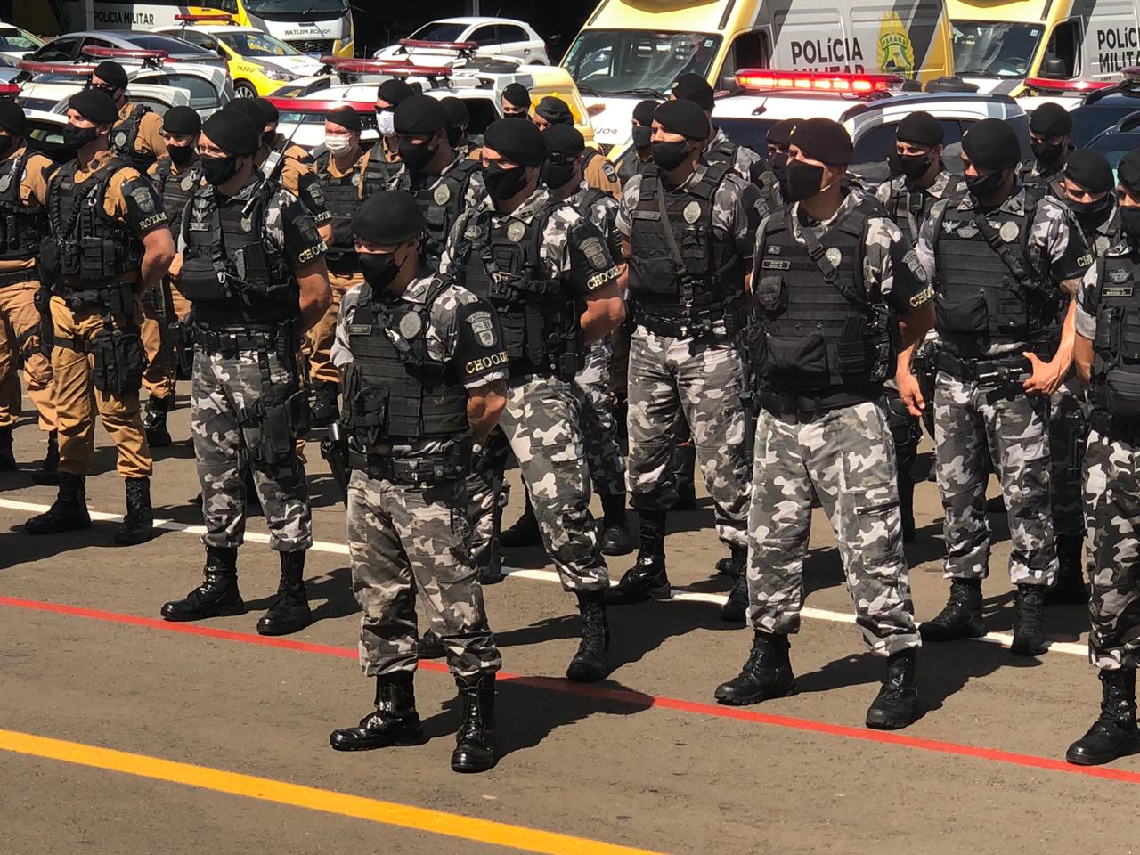 Mais de 500 pessoas são presas e 7 toneladas de maconha e 68 armas apreendidas nas duas etapas da Operação Sinergia. Foto:SESP