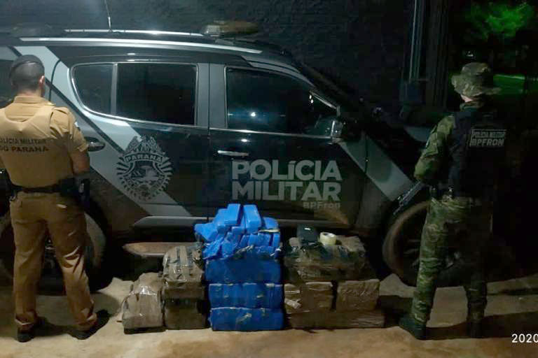 Mais de 500 pessoas são presas e 7 toneladas de maconha e 68 armas apreendidas nas duas etapas da Operação Sinergia. Foto:SESP