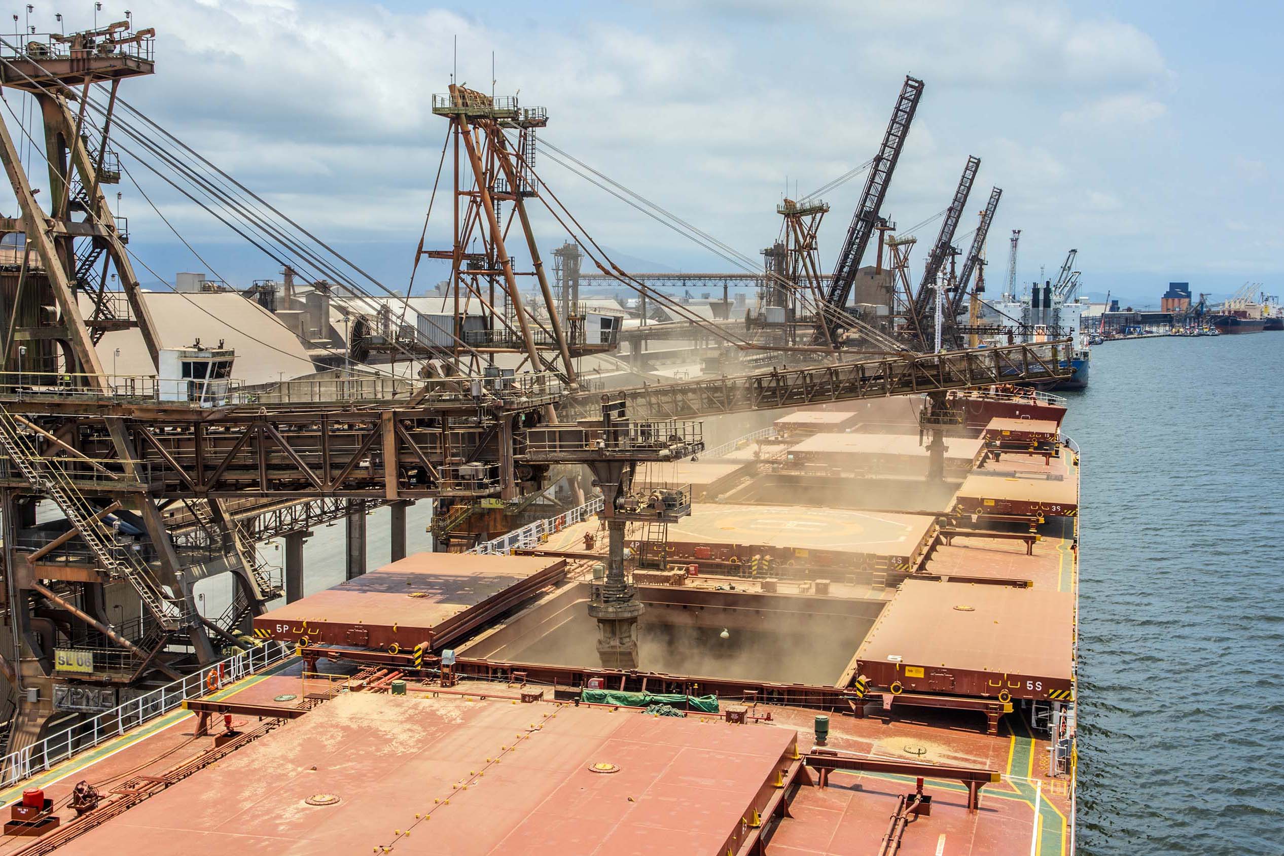 Exportações puxam o aumento de 9% na movimentação dos portos