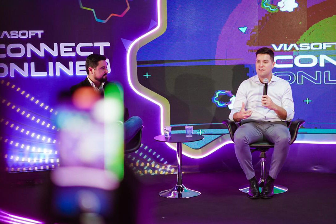 a abertura do Espaço Paraná Inovador da Viasoft Connect 2020, um dos eventos que compõem a programação da Semana da Inovação do Paraná, nesta quinta-feira (10), o chefe da Casa Civil, Guto Silva falou sobre o papel do governo nesse processo. Foto: Casa Civil