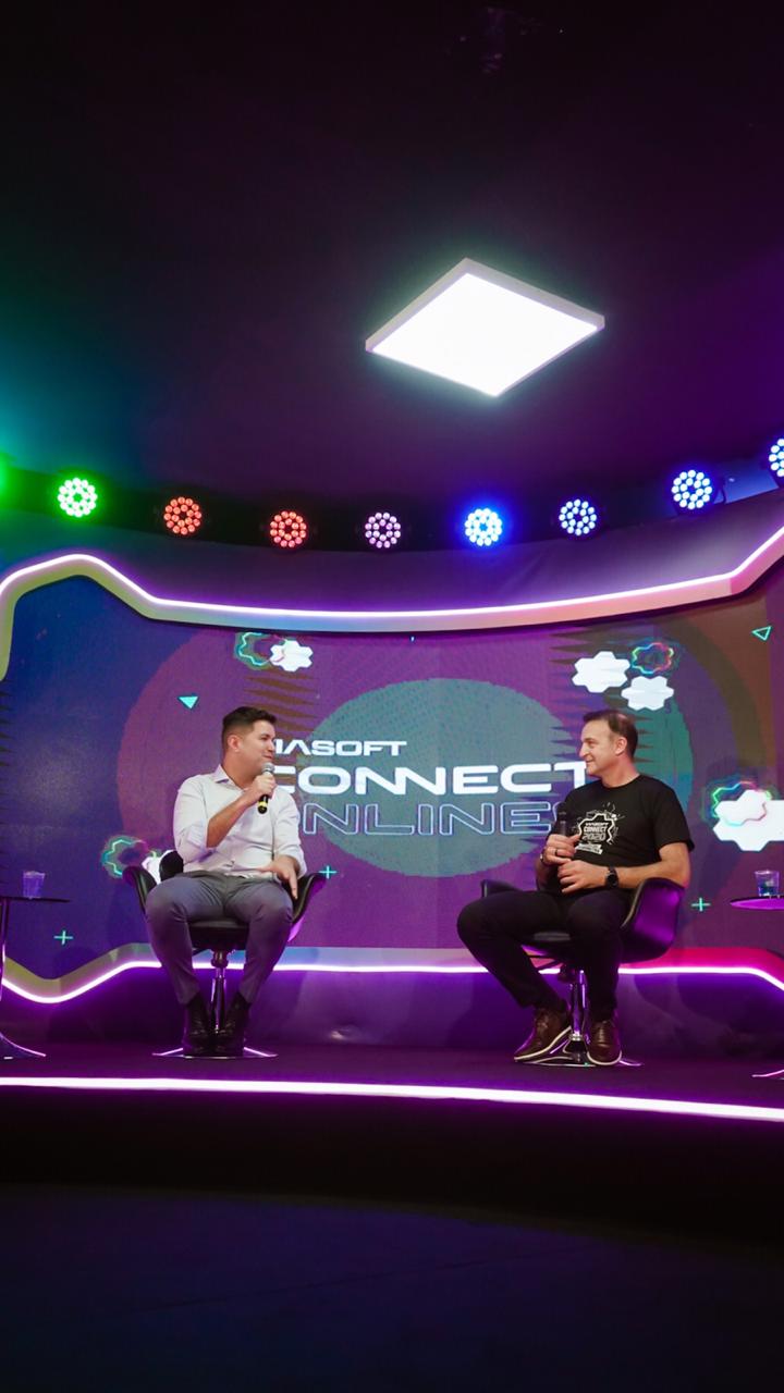 a abertura do Espaço Paraná Inovador da Viasoft Connect 2020, um dos eventos que compõem a programação da Semana da Inovação do Paraná, nesta quinta-feira (10), o chefe da Casa Civil, Guto Silva falou sobre o papel do governo nesse processo. Foto: Casa Civil
