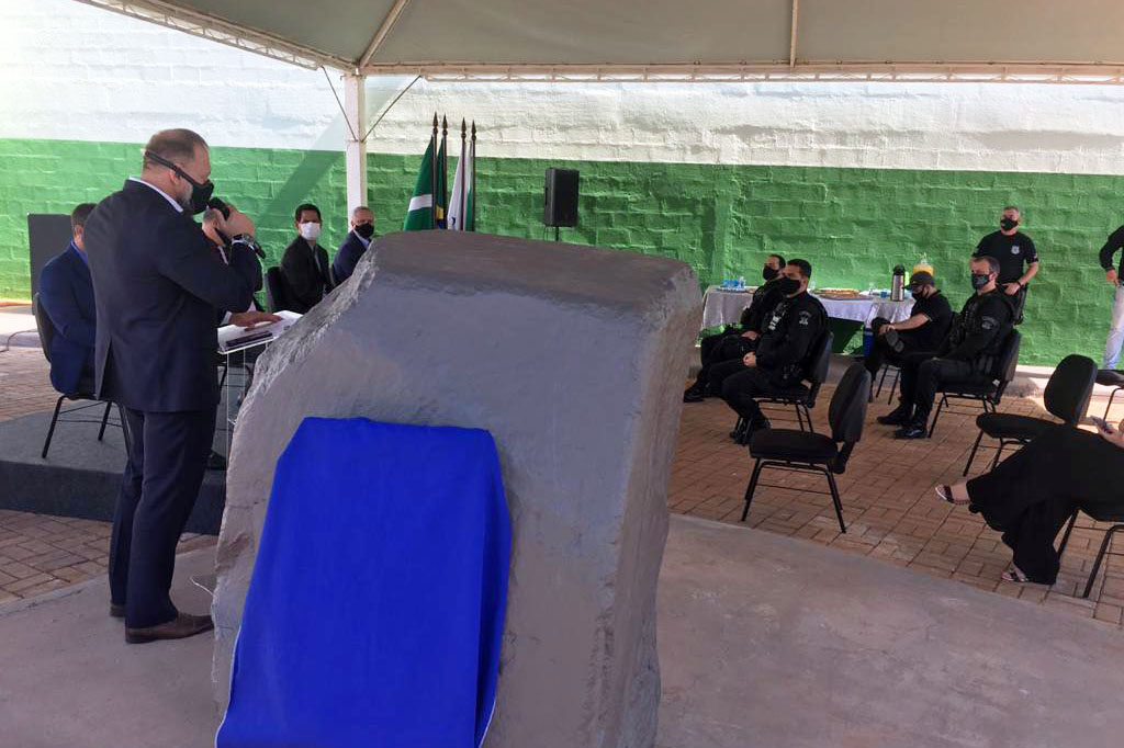 Governo do Paraná inaugura ampliação da Penitenciária de Foz do Iguaçu I, no oeste do estado. Foto:SESP