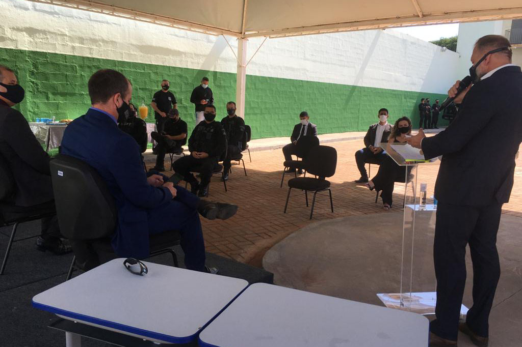 Governo do Paraná inaugura ampliação da Penitenciária de Foz do Iguaçu I, no oeste do estado. Foto:SESP