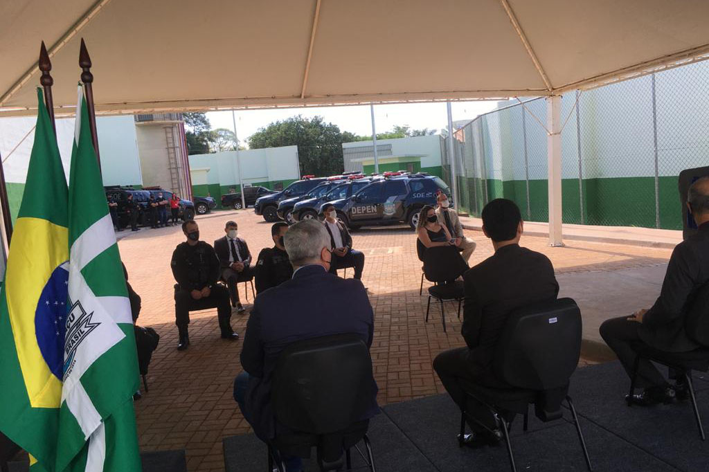 Governo do Paraná inaugura ampliação da Penitenciária de Foz do Iguaçu I, no oeste do estado. Foto:SESP
