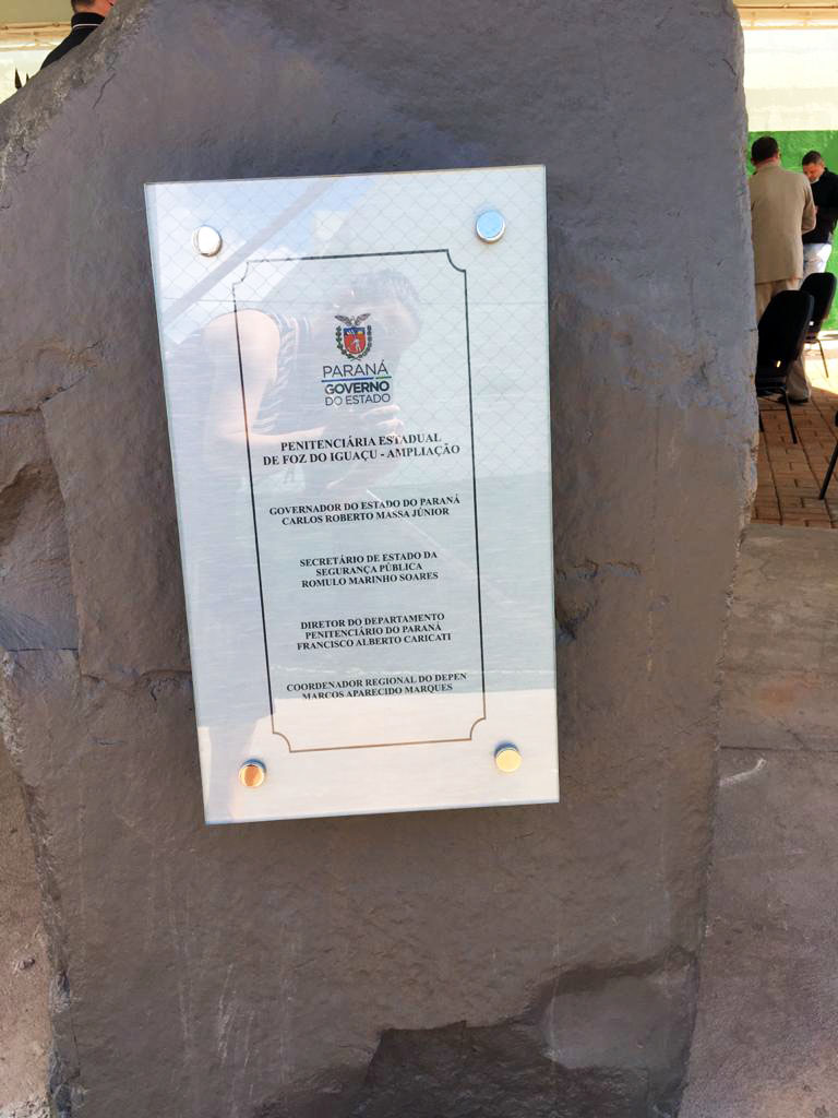 Governo do Paraná inaugura ampliação da Penitenciária de Foz do Iguaçu I, no oeste do estado. Foto:SESP