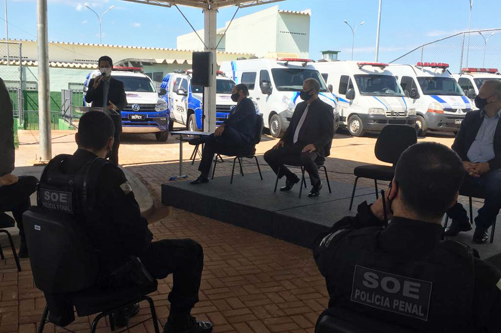 Governo do Paraná inaugura ampliação da Penitenciária de Foz do Iguaçu I, no oeste do estado. Foto:SESP