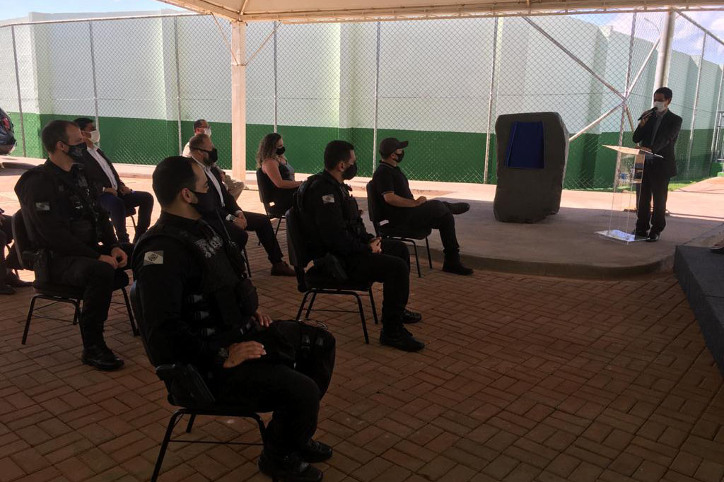 Governo do Paraná inaugura ampliação da Penitenciária de Foz do Iguaçu I, no oeste do estado. Foto:SESP