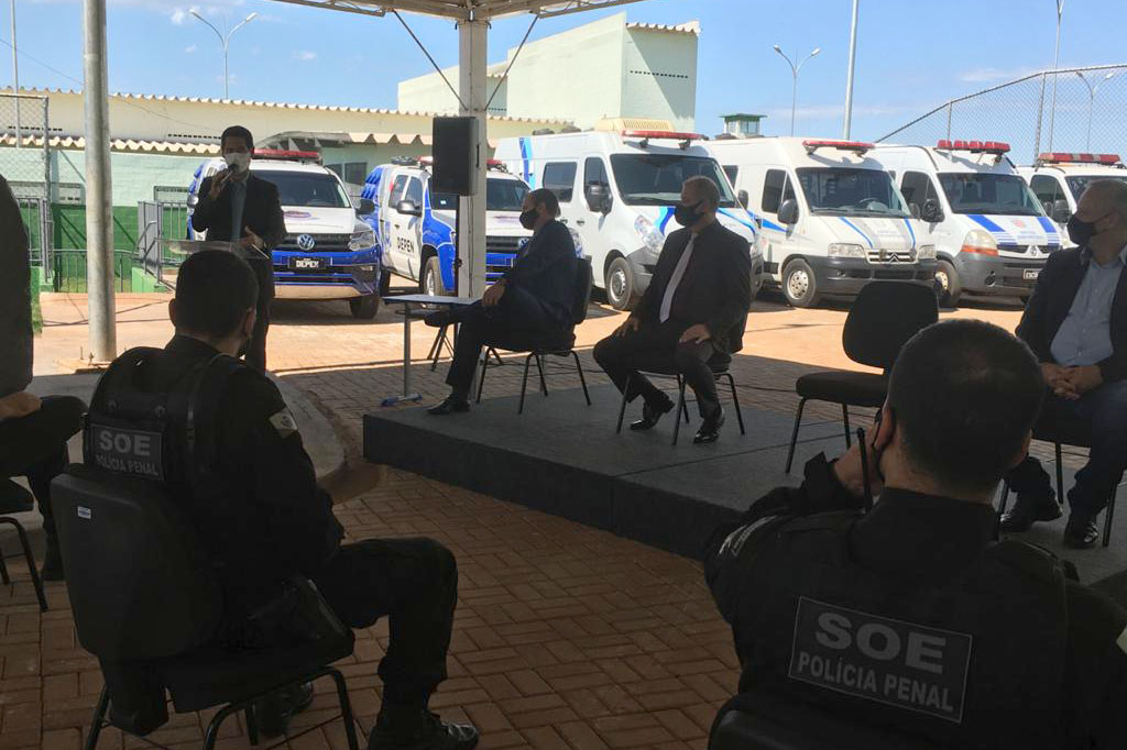 Governo do Paraná inaugura ampliação da Penitenciária de Foz do Iguaçu I, no oeste do estado. Foto:SESP