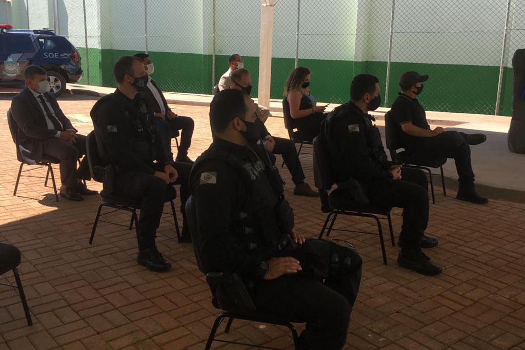 Governo do Paraná inaugura ampliação da Penitenciária de Foz do Iguaçu I, no oeste do estado. Foto:SESP