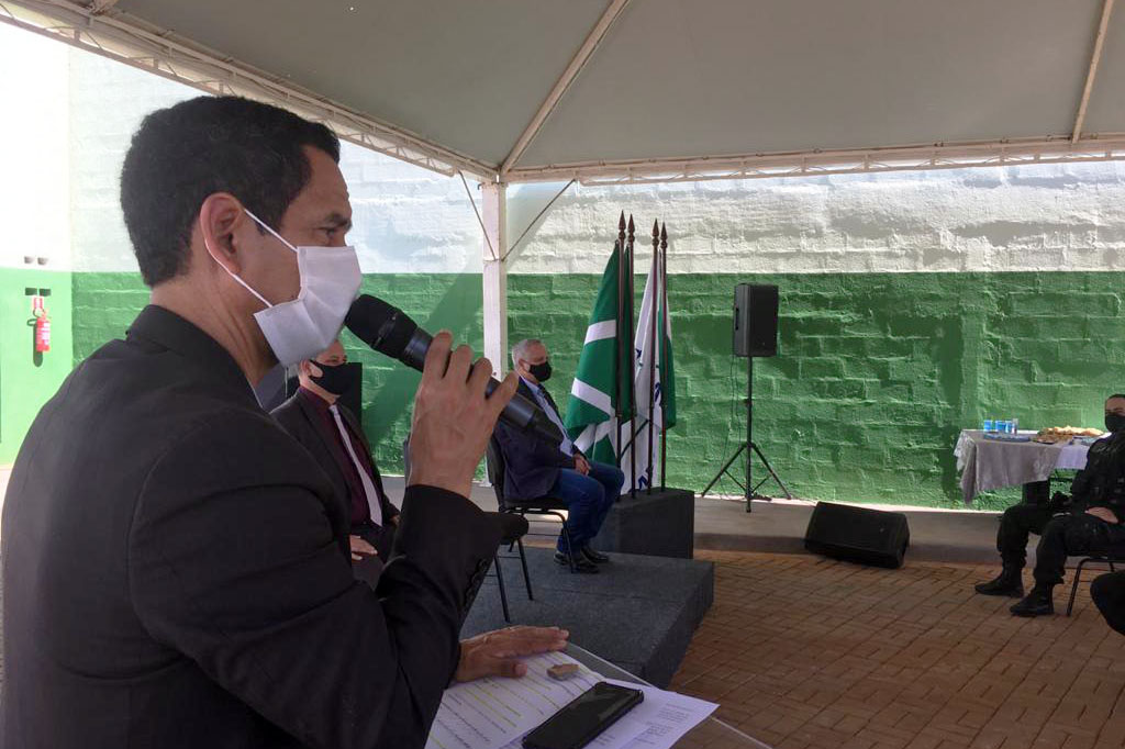 Governo do Paraná inaugura ampliação da Penitenciária de Foz do Iguaçu I, no oeste do estado. Foto:SESP