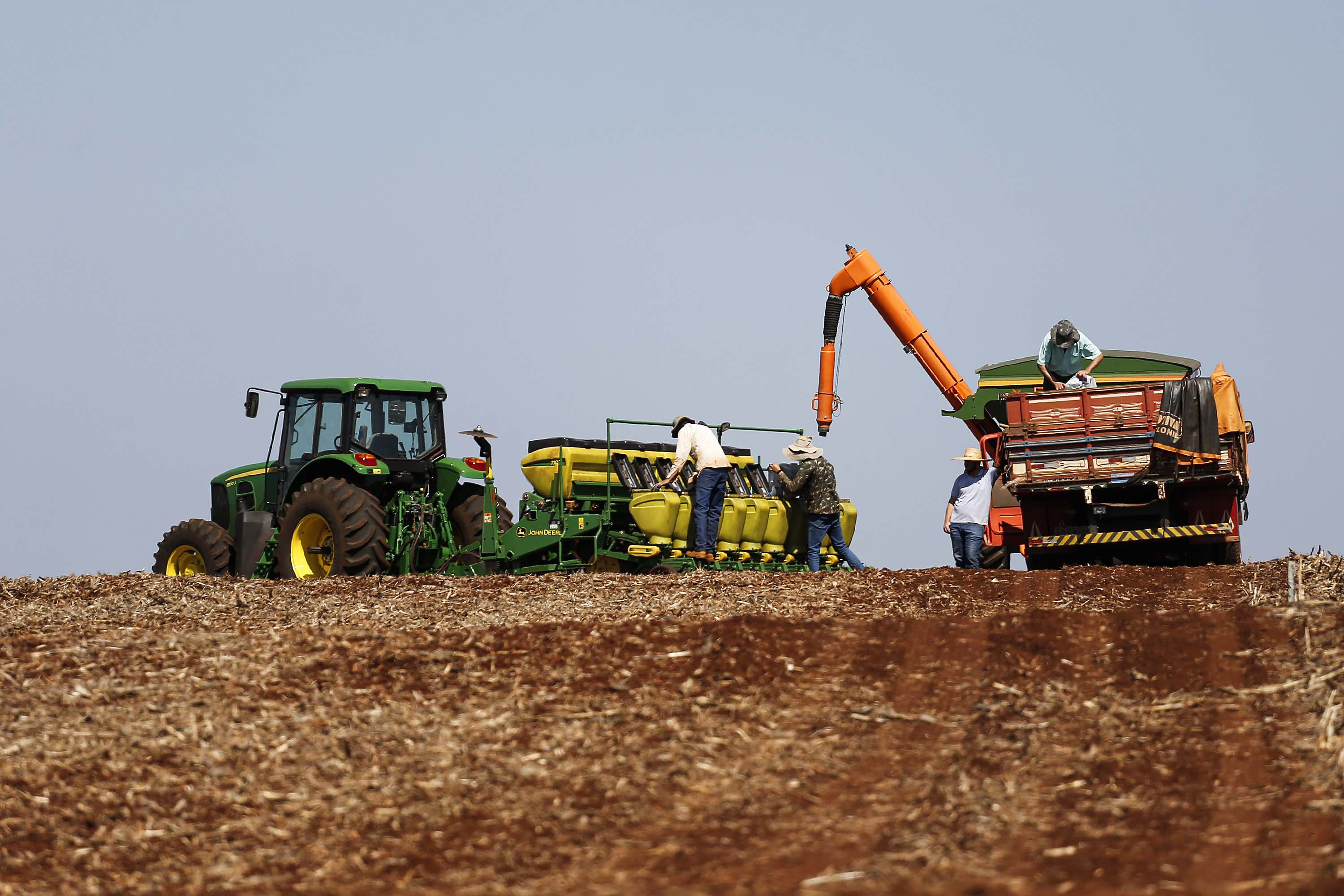 Agropecuária foi base de sustentação da balança comercial.- Foto : Jonathan Campos / AEN