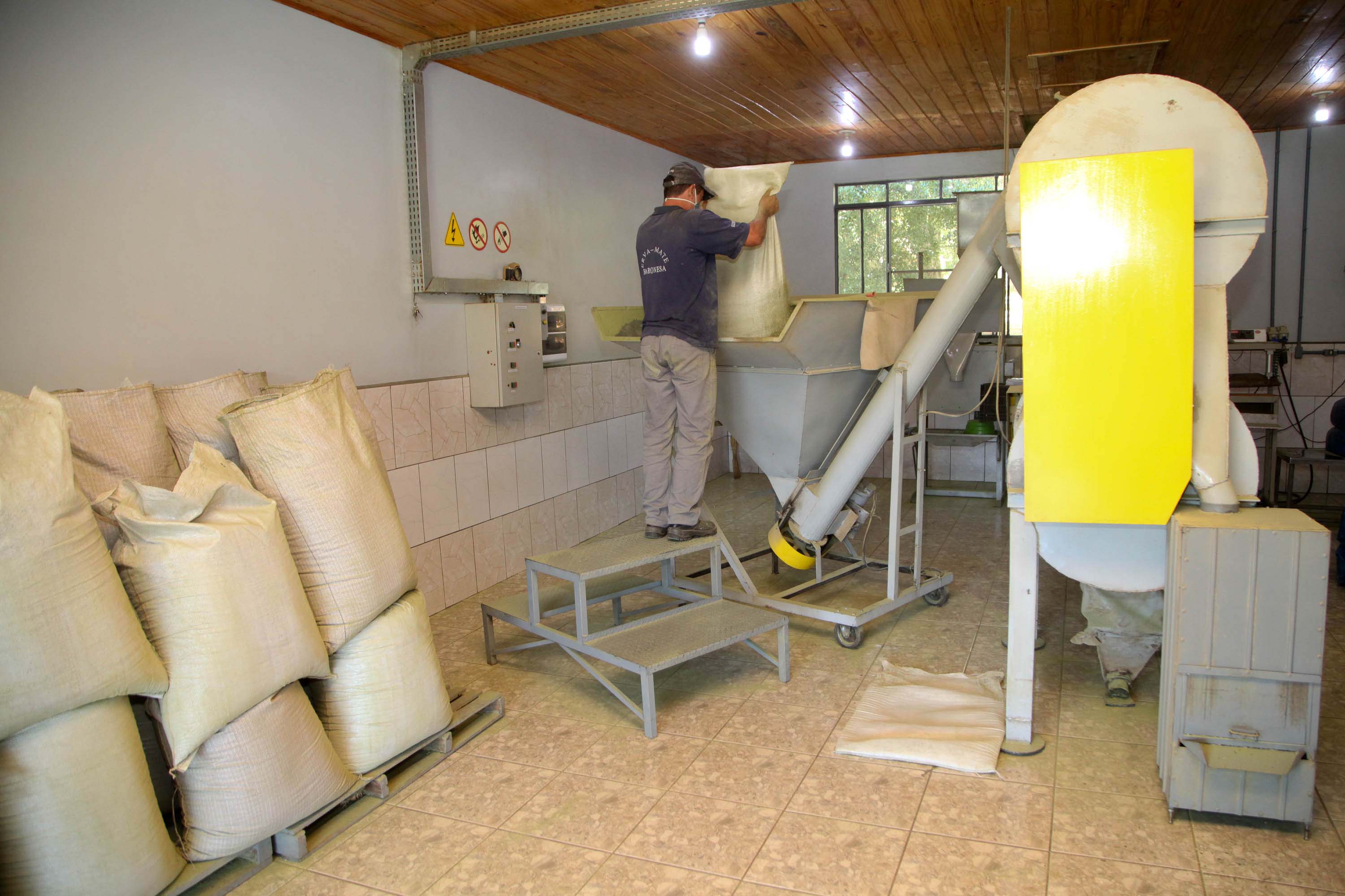 Feito no Paraná Empresa Baronesa Ervateira. Foto: Ari Dias/AEN