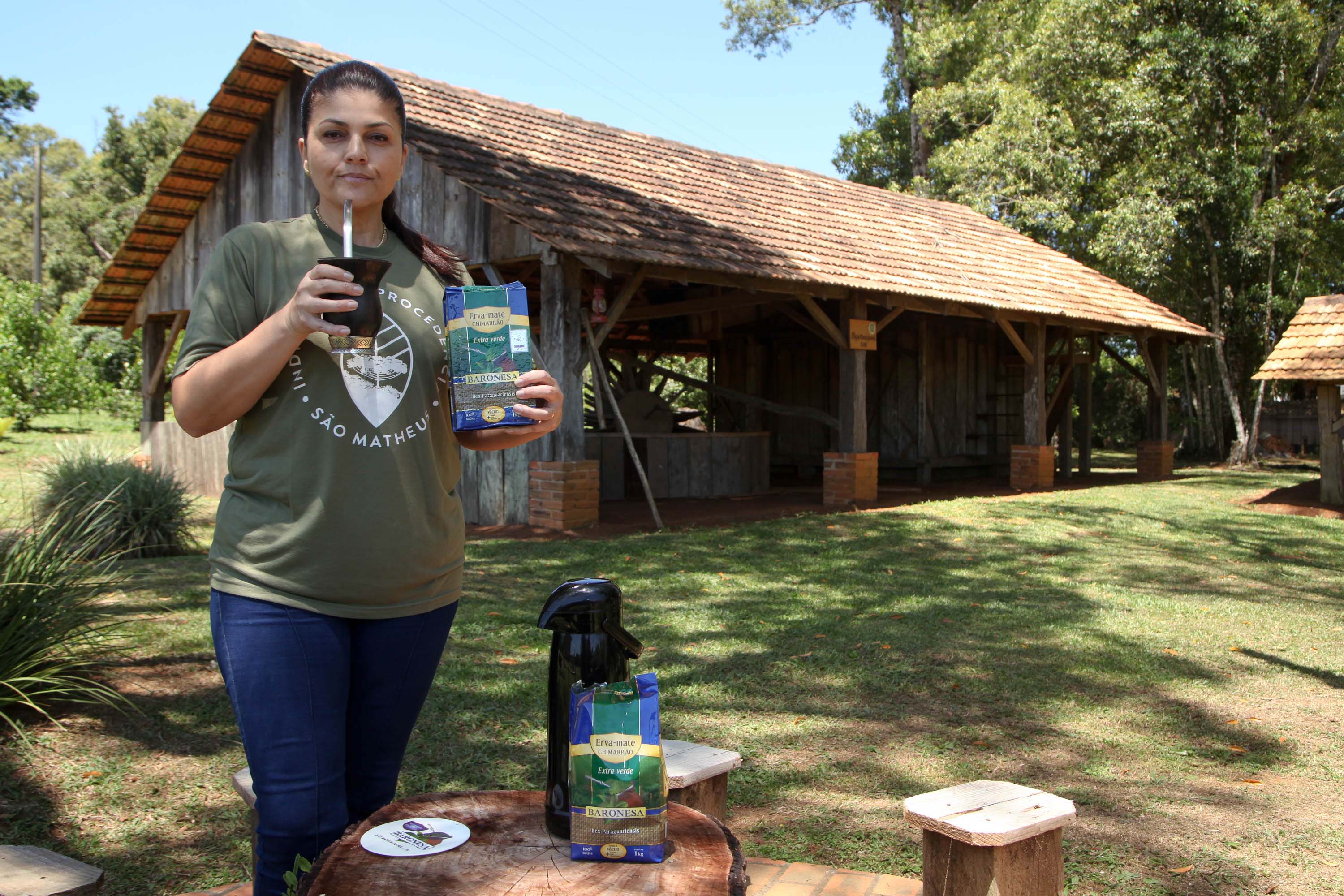 Feito no Paraná Empresa Baronesa Ervateira. Foto: Ari Dias/AEN