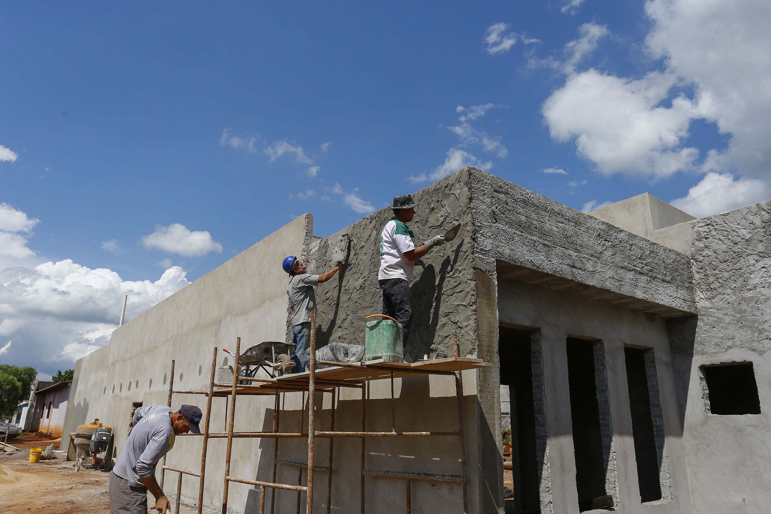 SANTA TEREZA DO OESTE - 02-12-2020 - OBRAS - PISCINA DE HIDROGINASTICA -   Foto: Jonathan Campos/ AEN