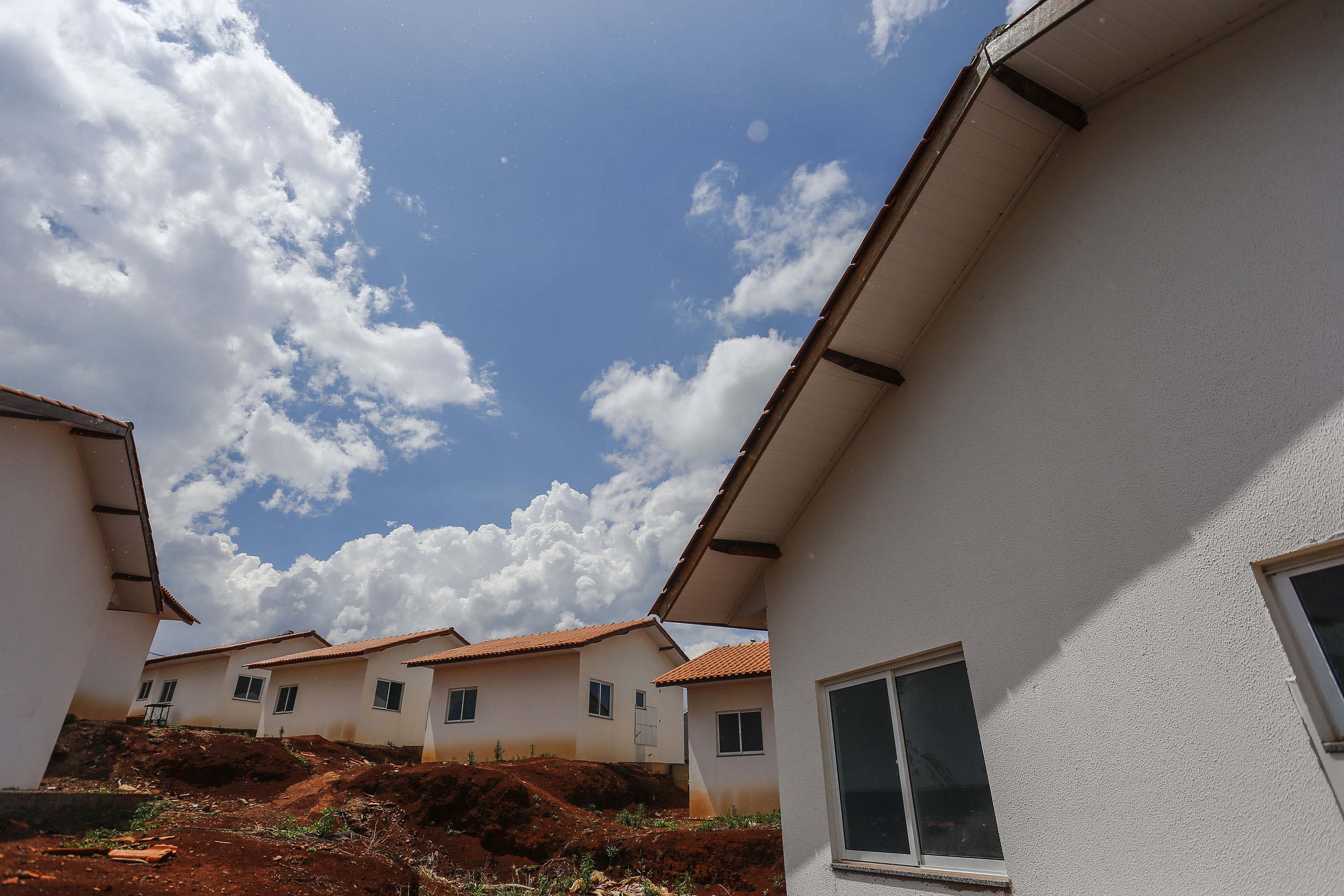 SANTA TEREZA DO OESTE - 02-12-2020 -OBRAS DE CASAS POPULARES -  Foto: Jonathan Campos/ AEN