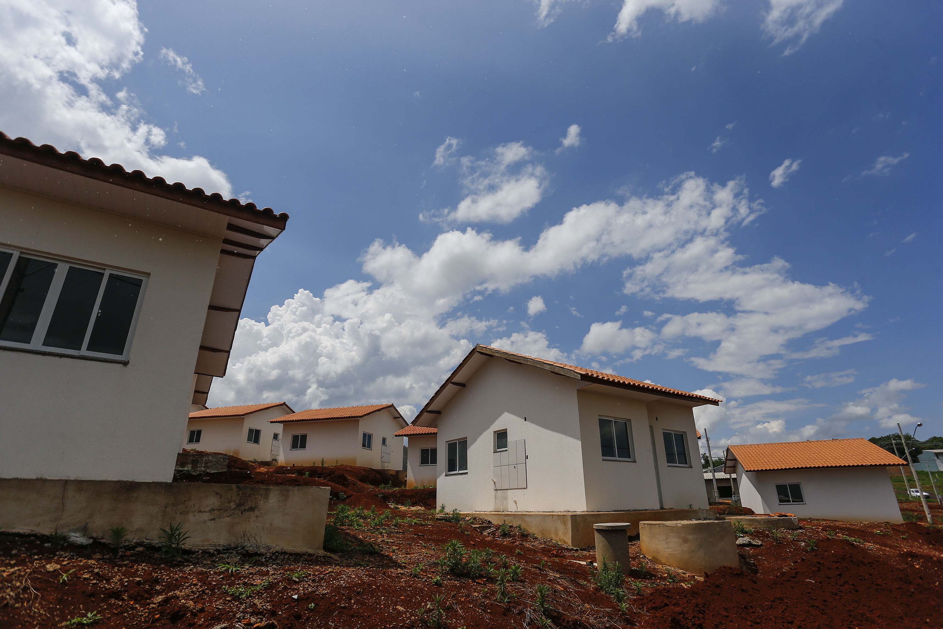SANTA TEREZA DO OESTE - 02-12-2020 -OBRAS DE CASAS POPULARES -  Foto: Jonathan Campos/ AEN