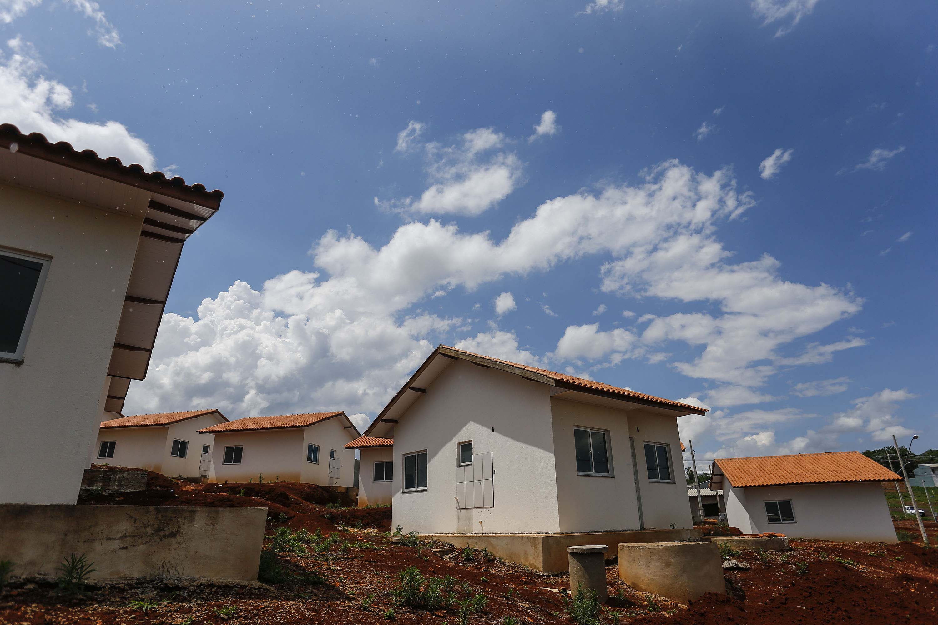SANTA TEREZA DO OESTE - 02-12-2020 -OBRAS DE CASAS POPULARES -  Foto: Jonathan Campos/ AEN
