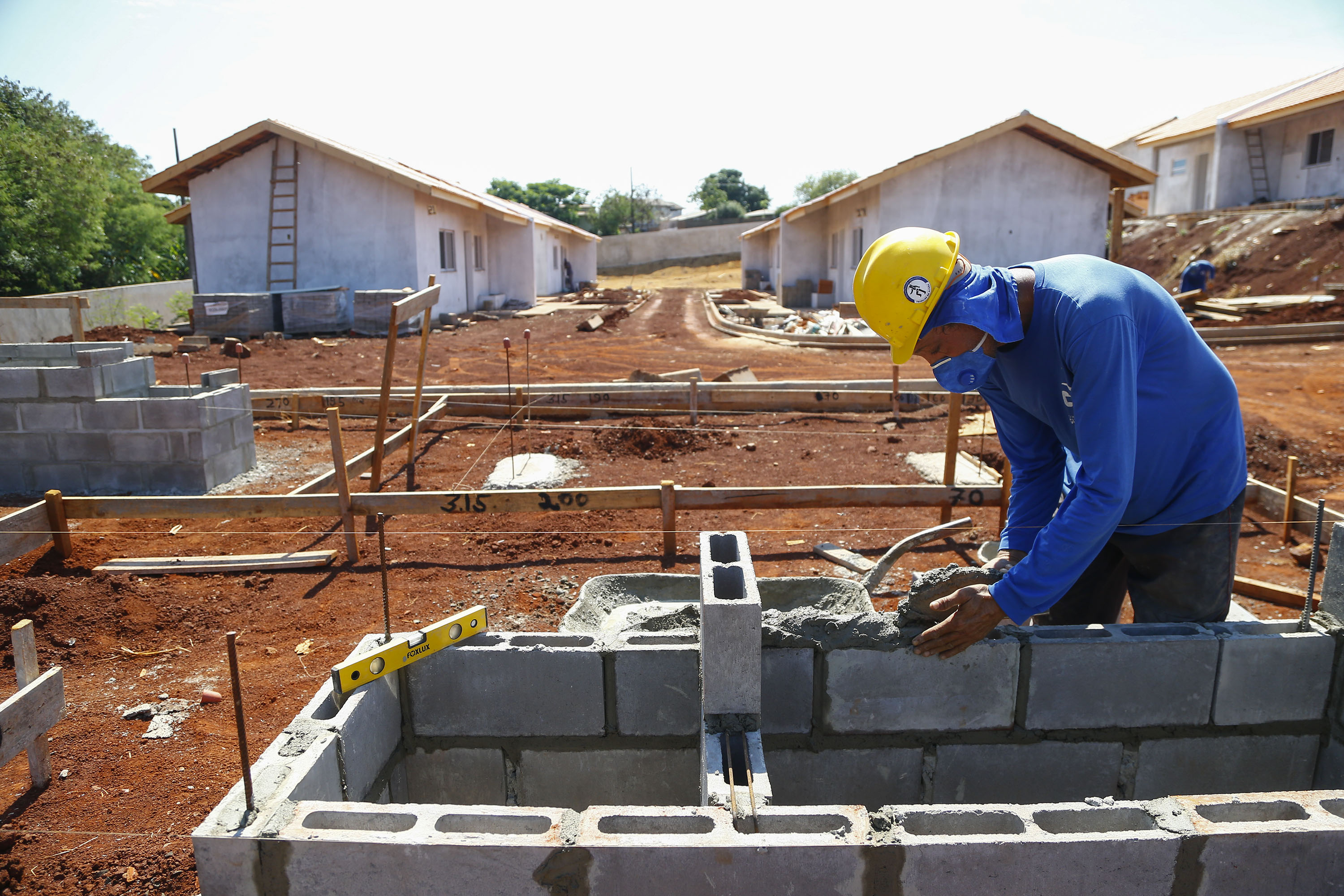 Condomínio do Idoso de Foz do Iguaçu tem 80% das obras executadas. Foto: Jonathan Campos/ AEN