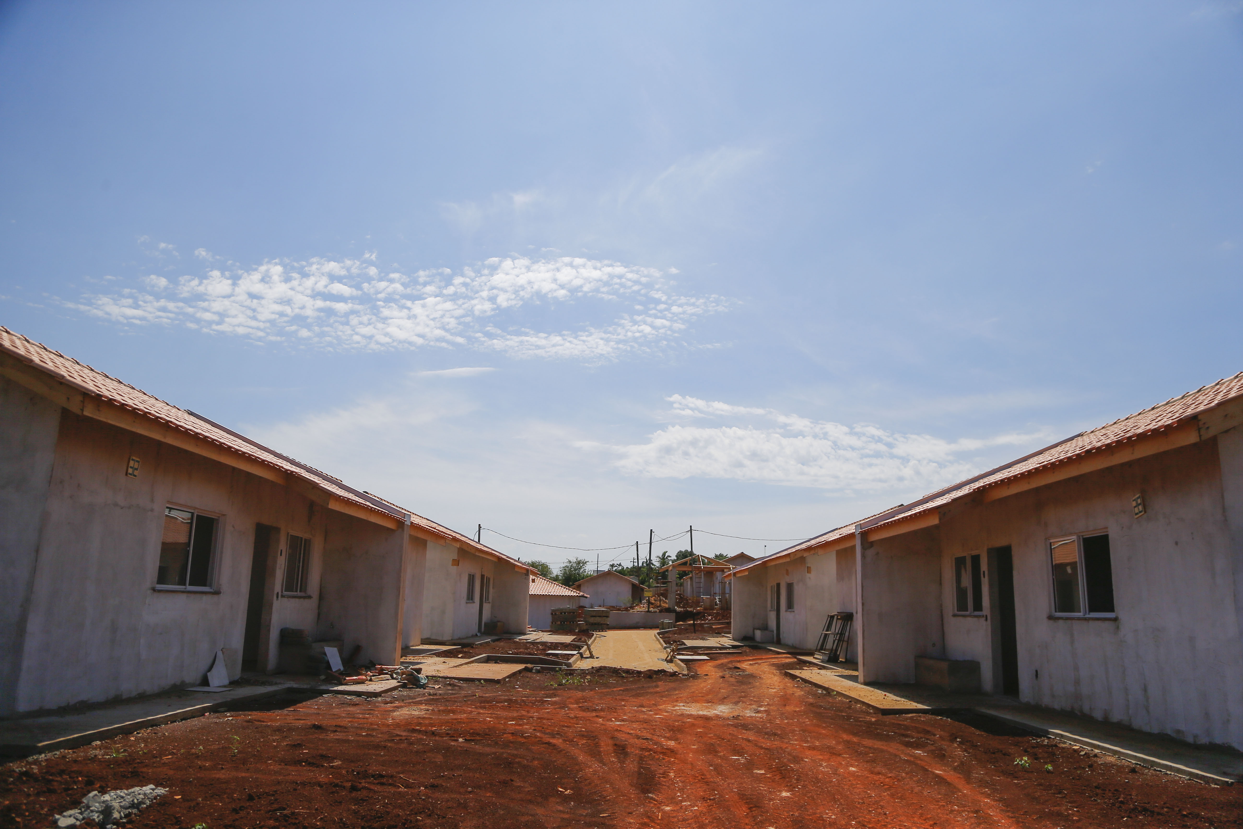 Condomínio do Idoso de Foz do Iguaçu tem 80% das obras executadas. Foto: Jonathan Campos/ AEN