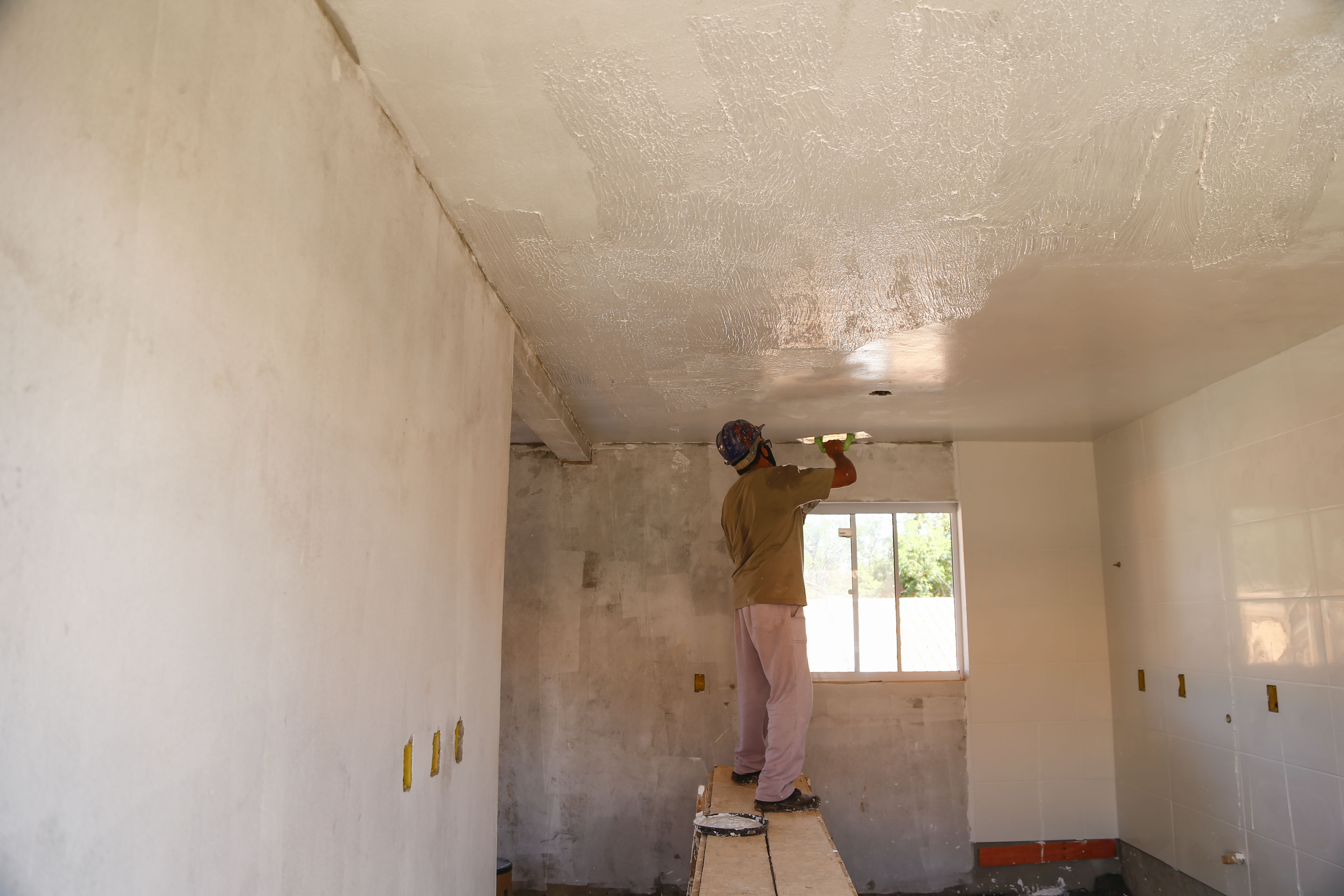 Condomínio do Idoso de Foz do Iguaçu tem 80% das obras executadas. Foto: Jonathan Campos/ AEN