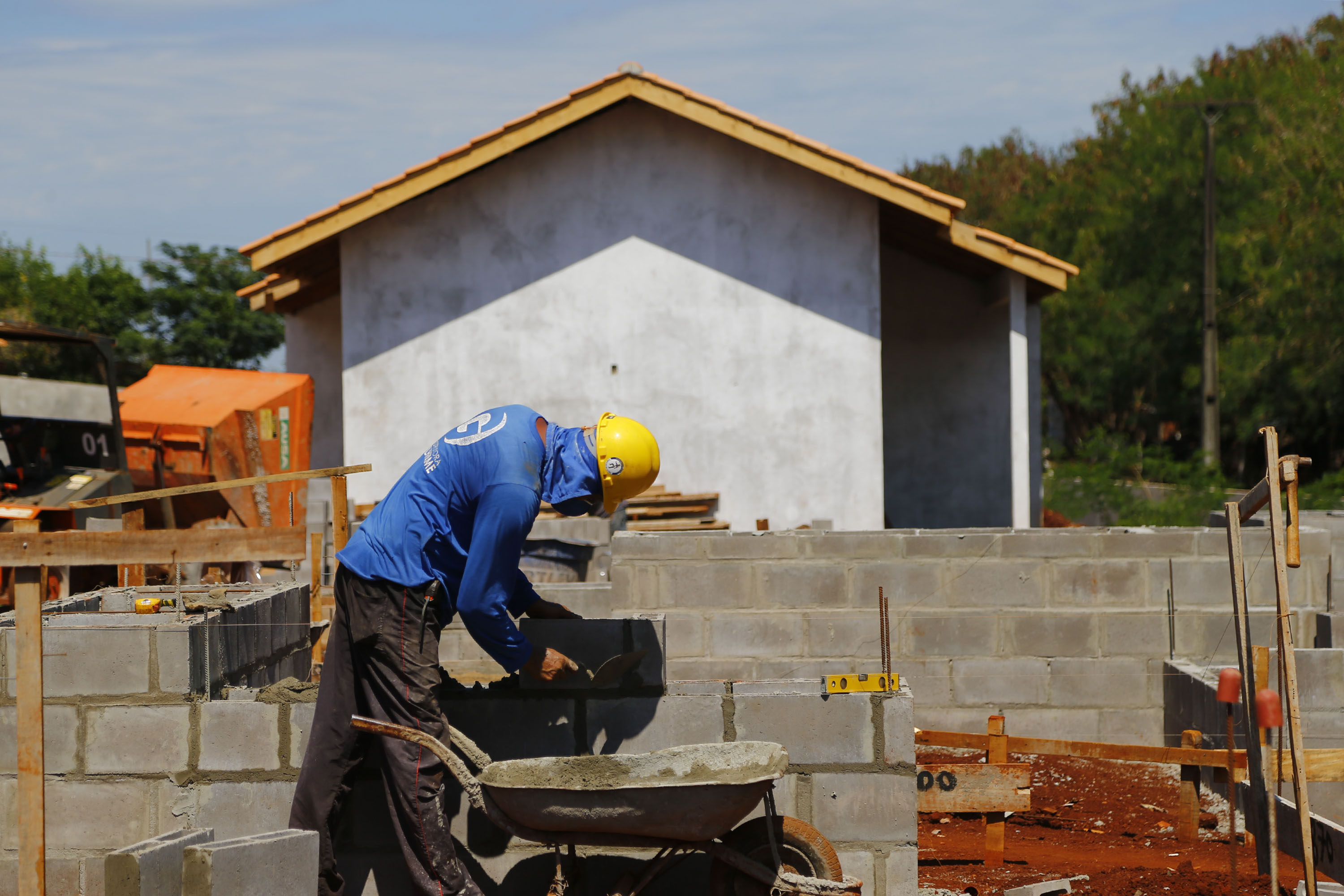 Condomínio do Idoso de Foz do Iguaçu tem 80% das obras executadas. Foto: Jonathan Campos/ AEN