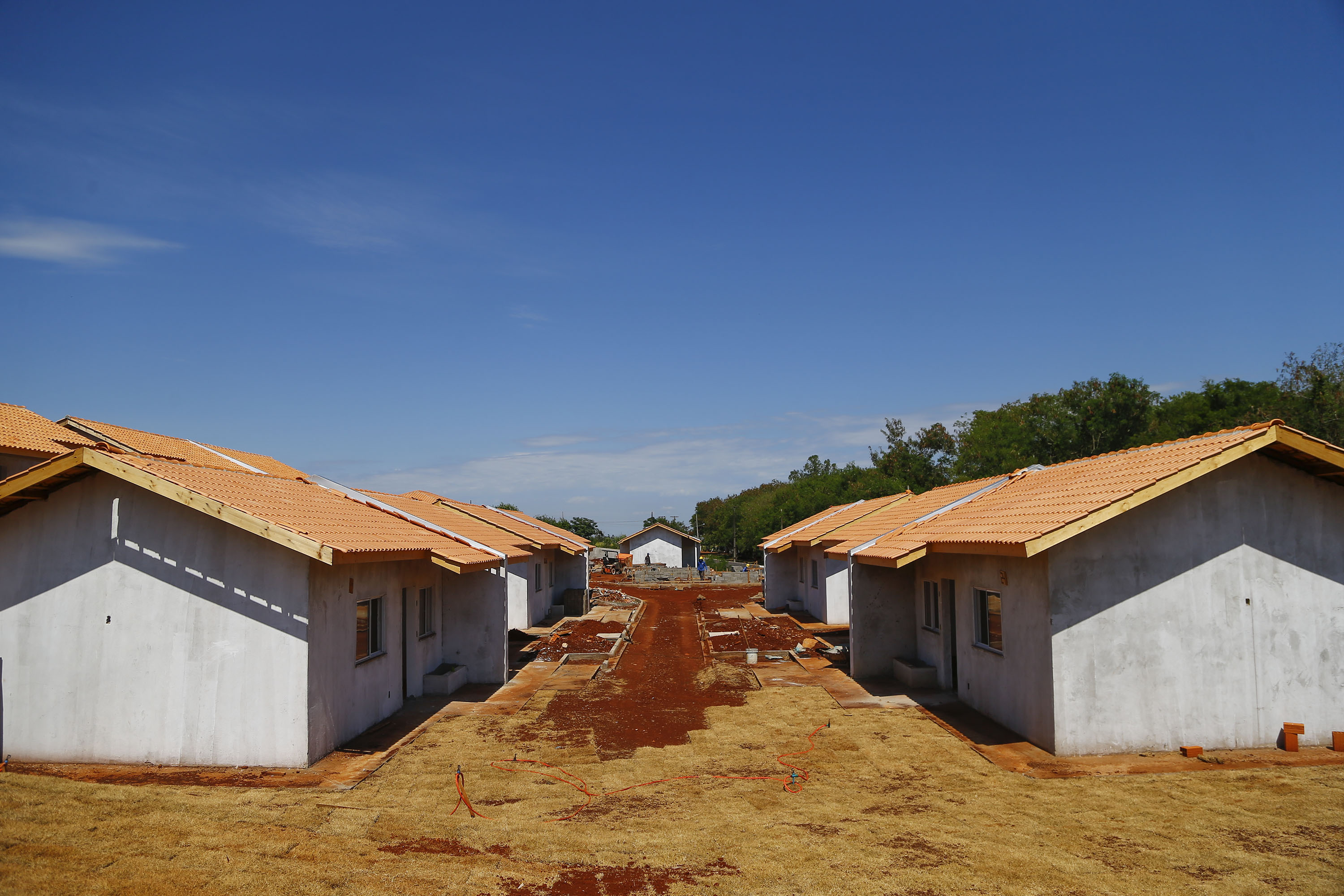 Condomínio do Idoso de Foz do Iguaçu tem 80% das obras executadas. Foto: Jonathan Campos/ AEN
