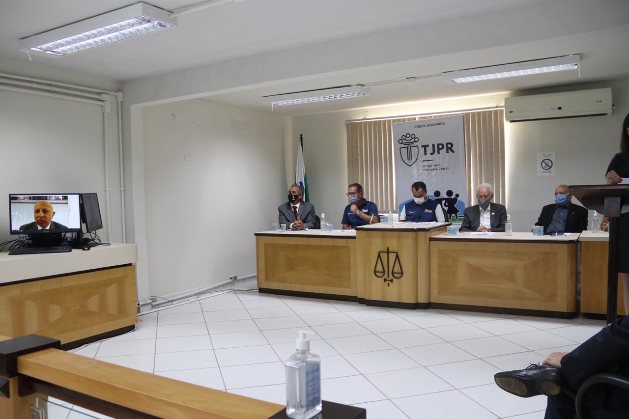 TJ inaugura novo Centro Judiciário de Solução de Conflitos e Cidadania em Pontal do Paraná, no litoral do estado  -  Pontal do Paraná, 11/01/2021 -  Foto: Divulgação: Verão Consciente