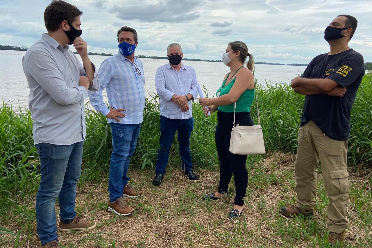 O secretário estadual do Desenvolvimento Sustentável e do Turismo, Márcio Nunes, percorreu, nesta semana, as margens do Rio Paraná, no Oeste do Estado, para identificar potenciais de turismo em água doce. Foto:SEDEST