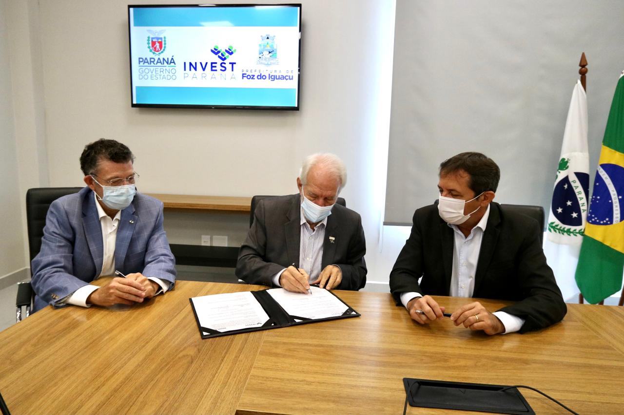 Representação da Invest Paraná é instalada na Região Oeste . Foto:Camila Tonett