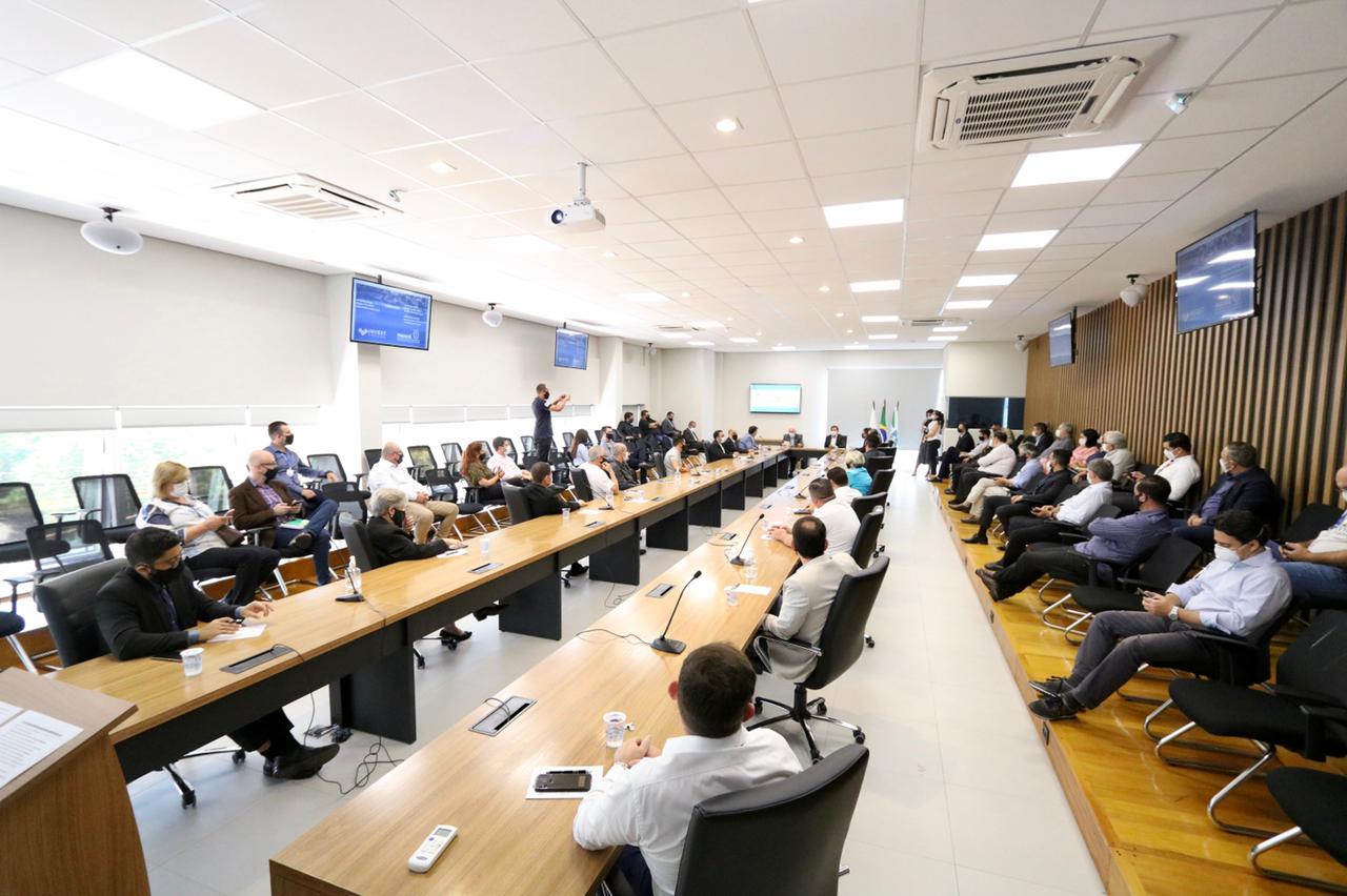 Representação da Invest Paraná é instalada na Região Oeste . Foto:Camila Tonett