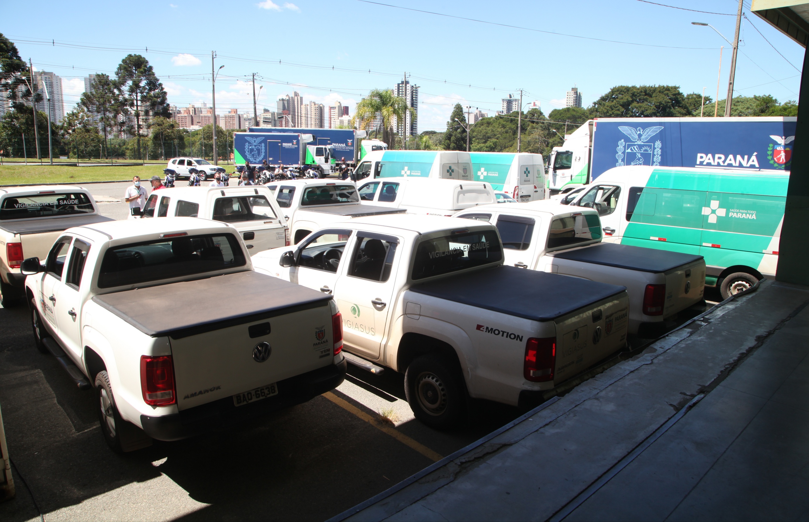 Com a chegada do quarto lote, Paraná começa a vacinar idosos. Foto: Ari Dias/AEN