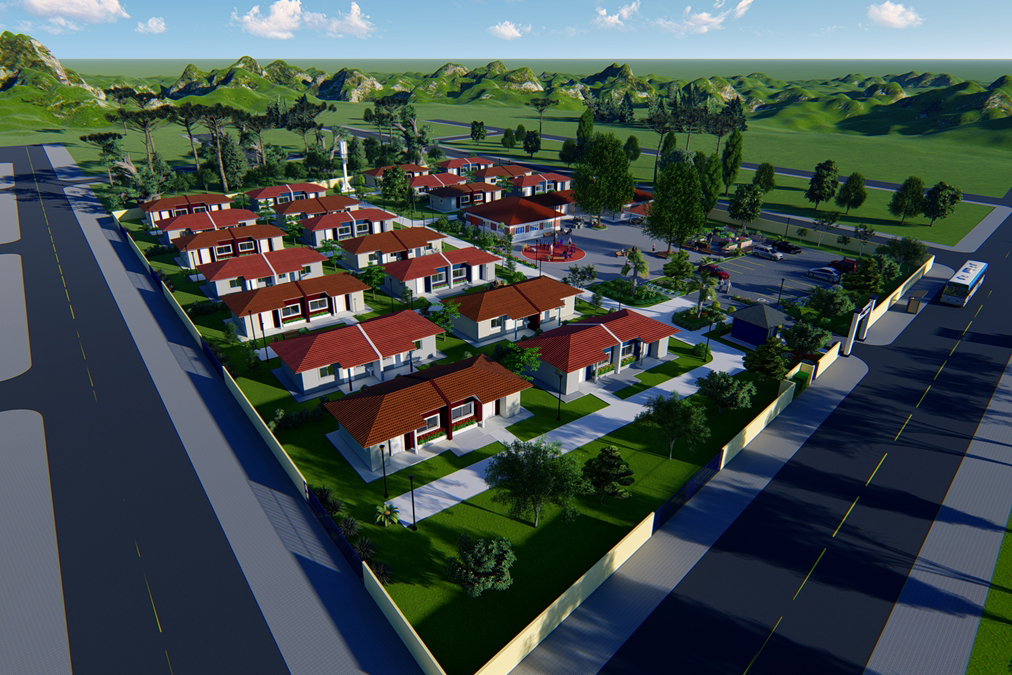 Governo começa a construir condomínios de idosos de Prudentópolis e Irati. Foto: Cohapar