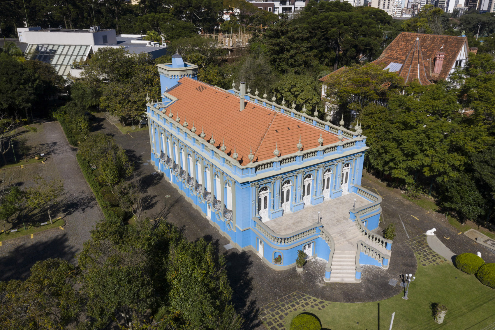 O Espaço Cultural BRDE ? Palacete dos Leões anunciou sua reabertura ao público, adotando um plano gradual de volta ao atendimento presencial.  -  Foto: Guilherme Pupo