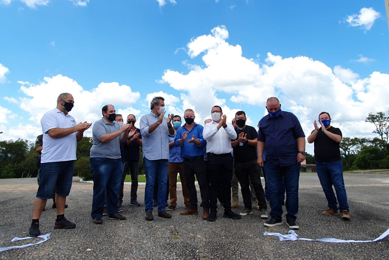 O número de visitantes no Parque Estadual do Monge, no município da Lapa, atingiu a capacidade máxima neste final de semana. Devido a pandemia do Covid-19, são permitidas 500 pessoas simultaneamente no interior da Unidade de Conservação (UC).  -  Foto: Divulgação SEDEST/IAT